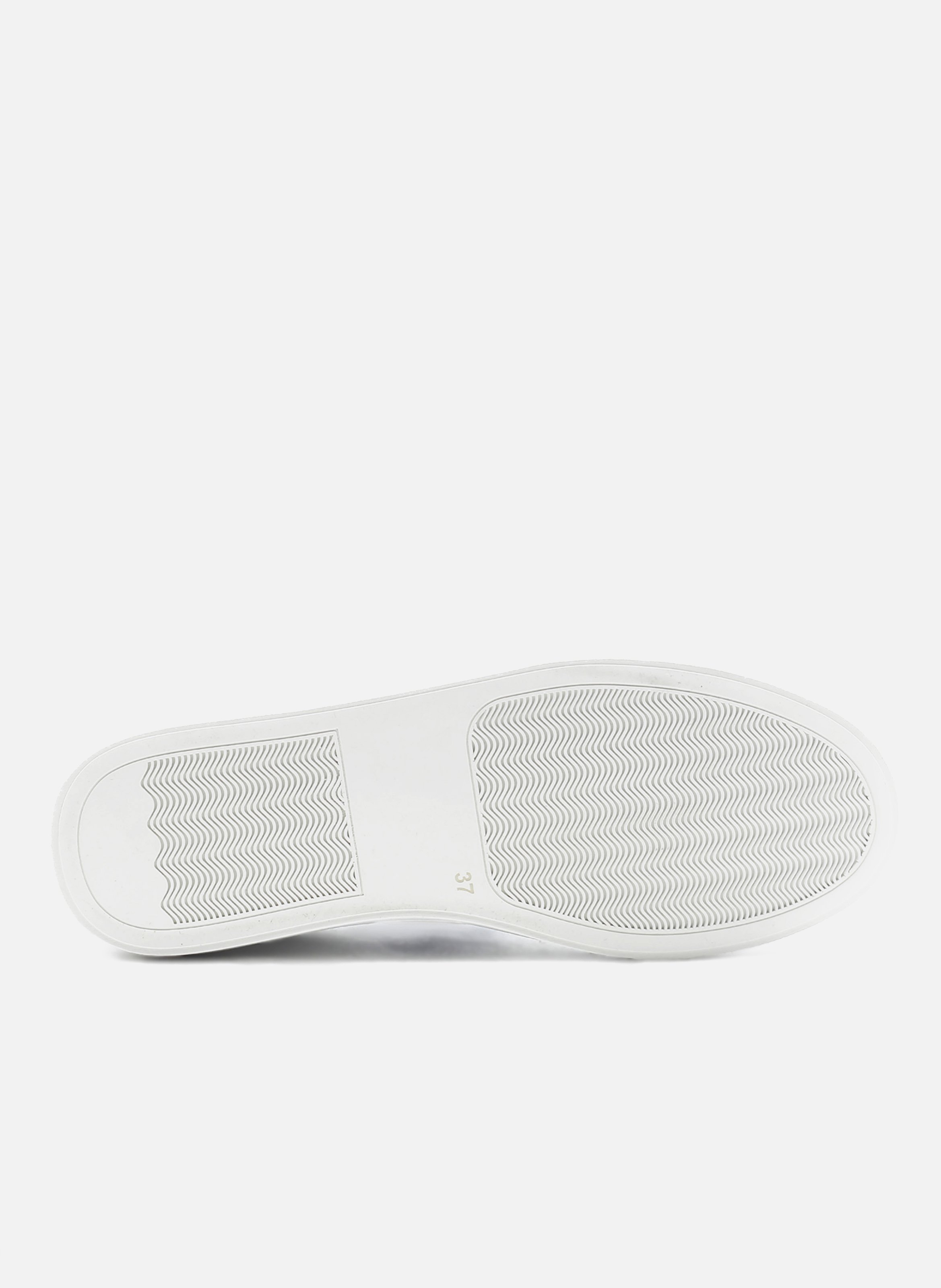 Baskets mif cuir JULES & JENN Blanc