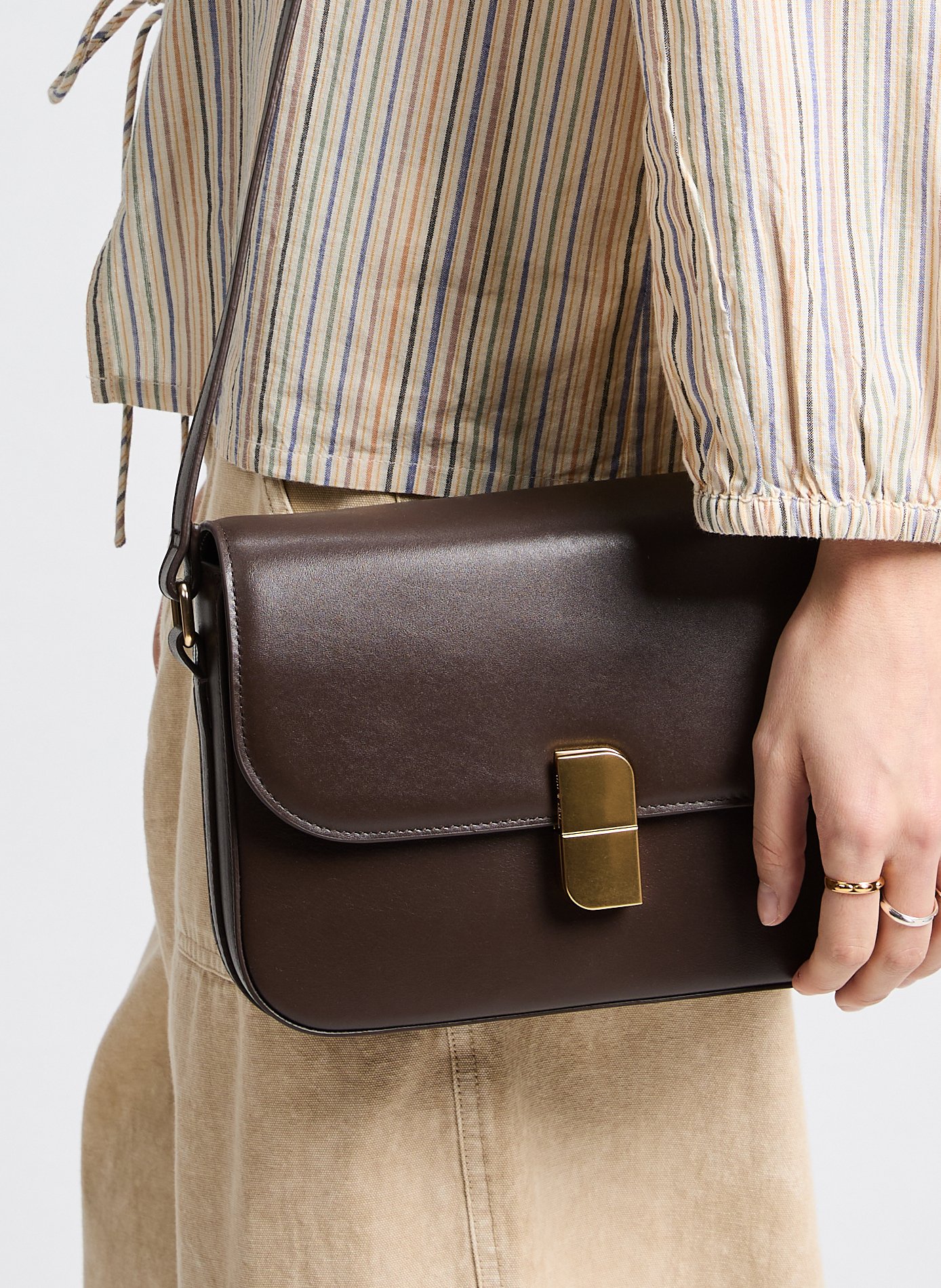 Sac à bandoulière Alice NAT &amp; NIN Marron