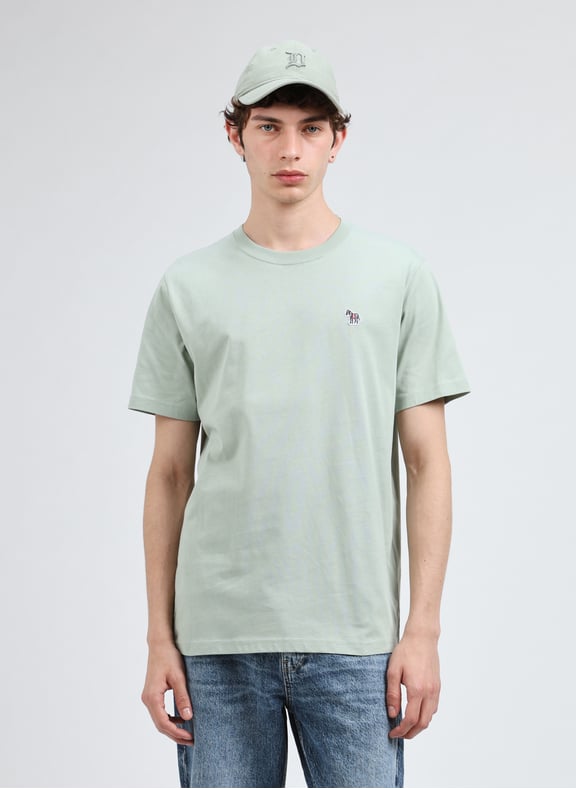 Classic Cotton T-Shirt Green by PAUL SMITH PAUL SMITH Classic Cotton T-Shirt Green