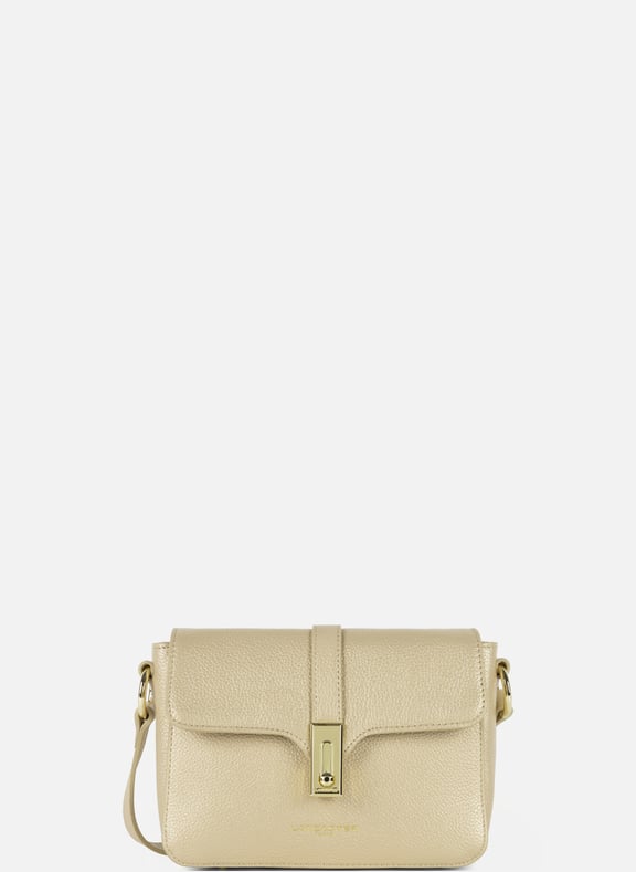 Petit sac trotteur - milano horizon Doré by LANCASTER LANCASTER Petit sac trotteur - milano horizon Doré