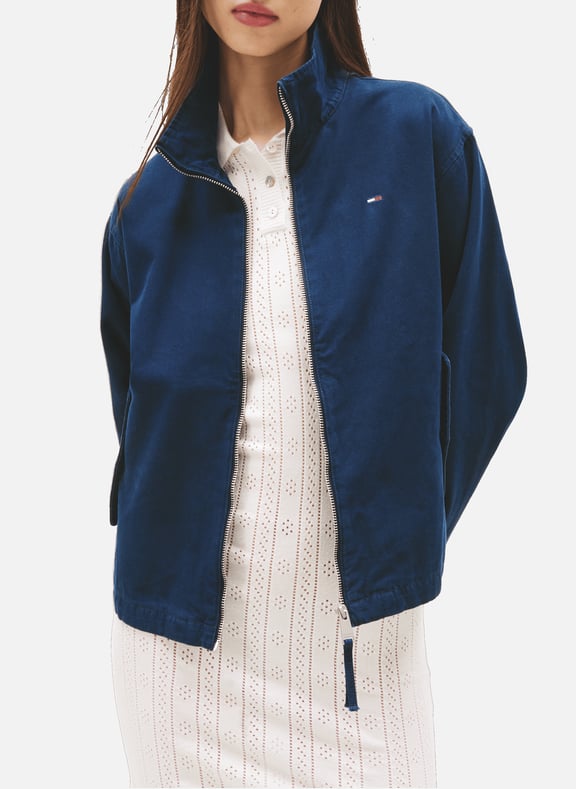 Veste d'exterieur en coton Bleu by TOMMY HILFIGER TOMMY HILFIGER Veste d'exterieur en coton Bleu
