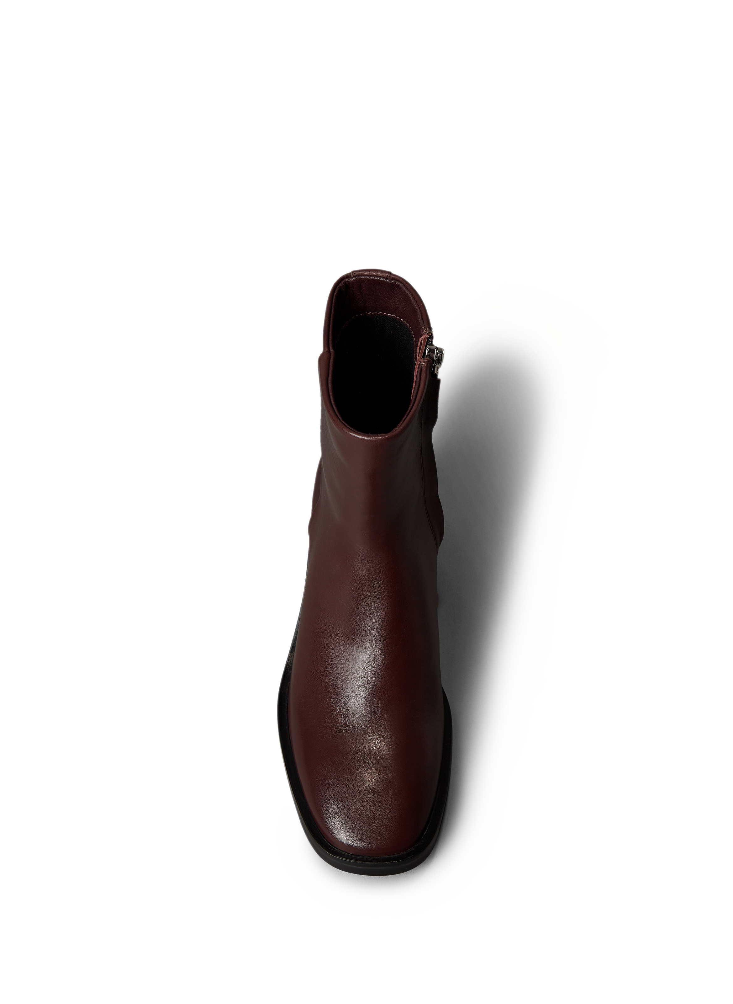 Bottines en cuir CALVIN KLEIN Rouge