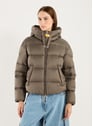 Doudoune Tilly à capuche matelassée | Gris by PARAJUMPERS PARAJUMPERS Doudoune Tilly à capuche matelassée | Gris