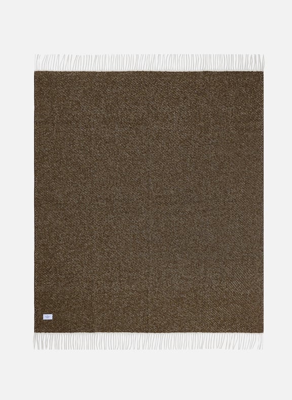 Plaid with diagonal lines Khaki by AU PRINTEMPS PARIS AU PRINTEMPS PARIS Plaid with diagonal lines Khaki