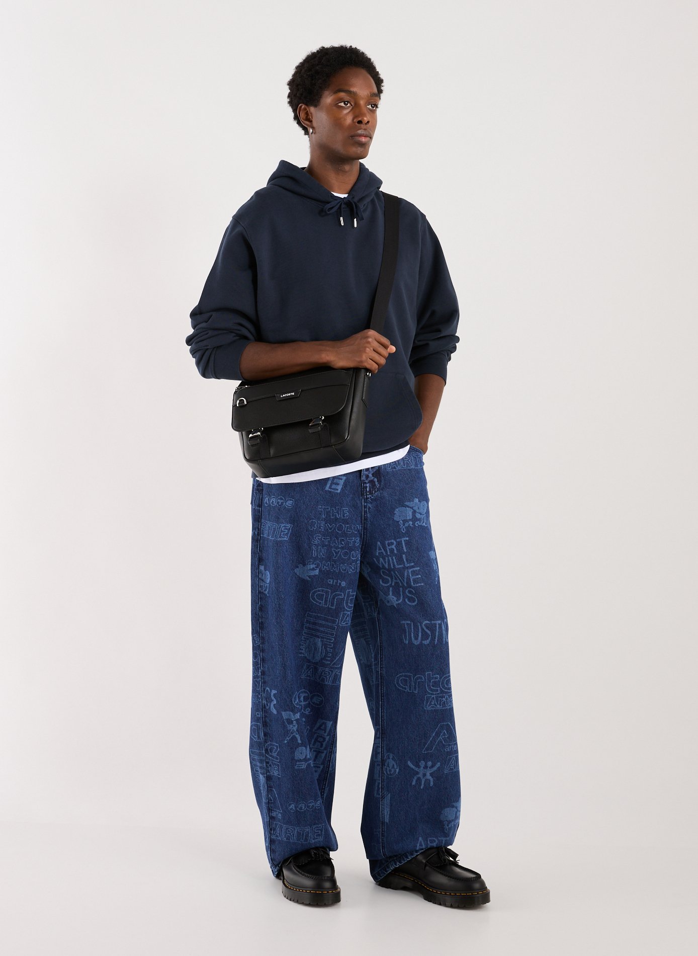 Cotton Hooded Sweatshirt ARTE ANTWERP Blue