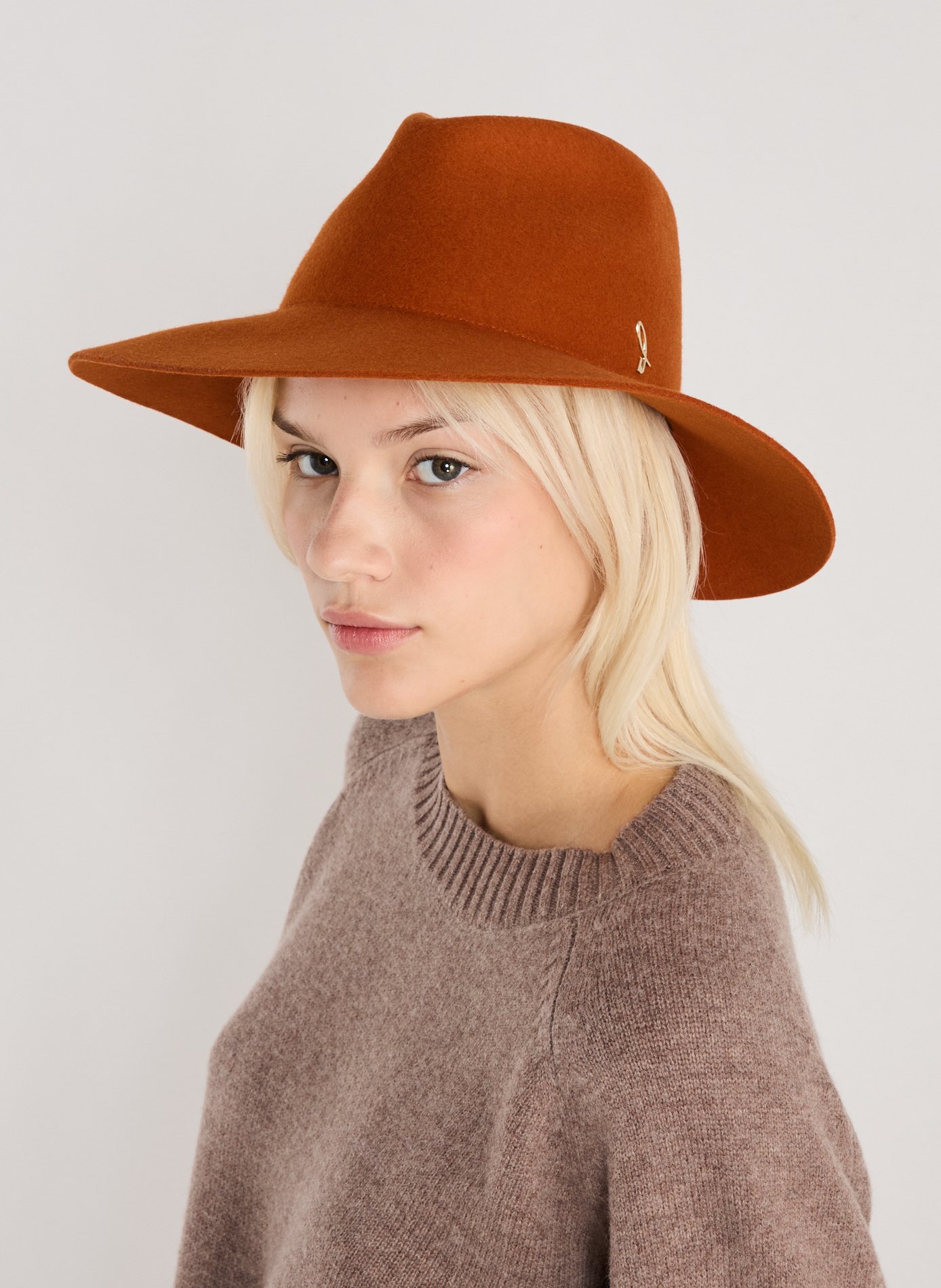 Ernest wool hat DORIA 1905 Brown