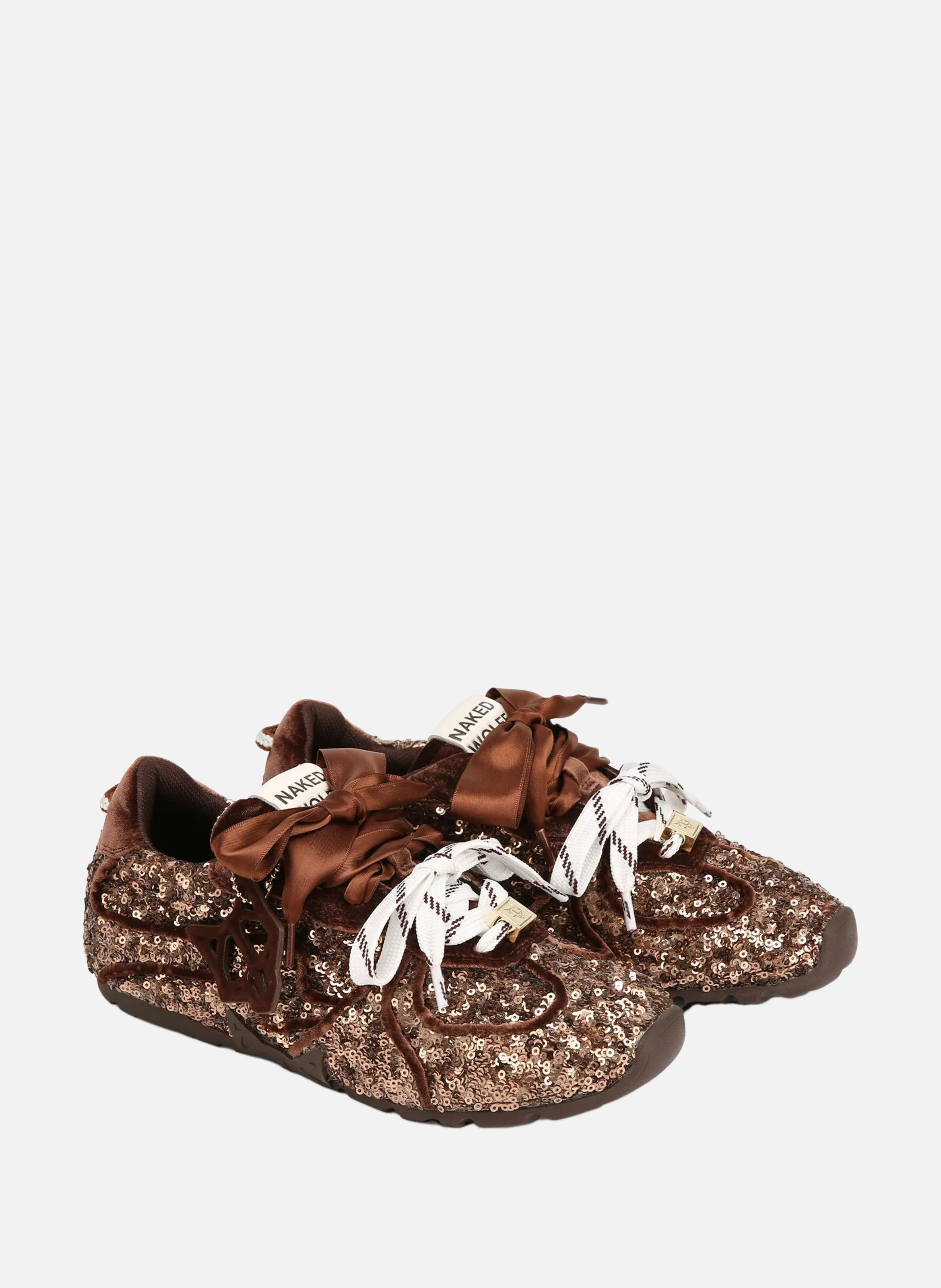 Baskets adored NAKED WOLFE Marron