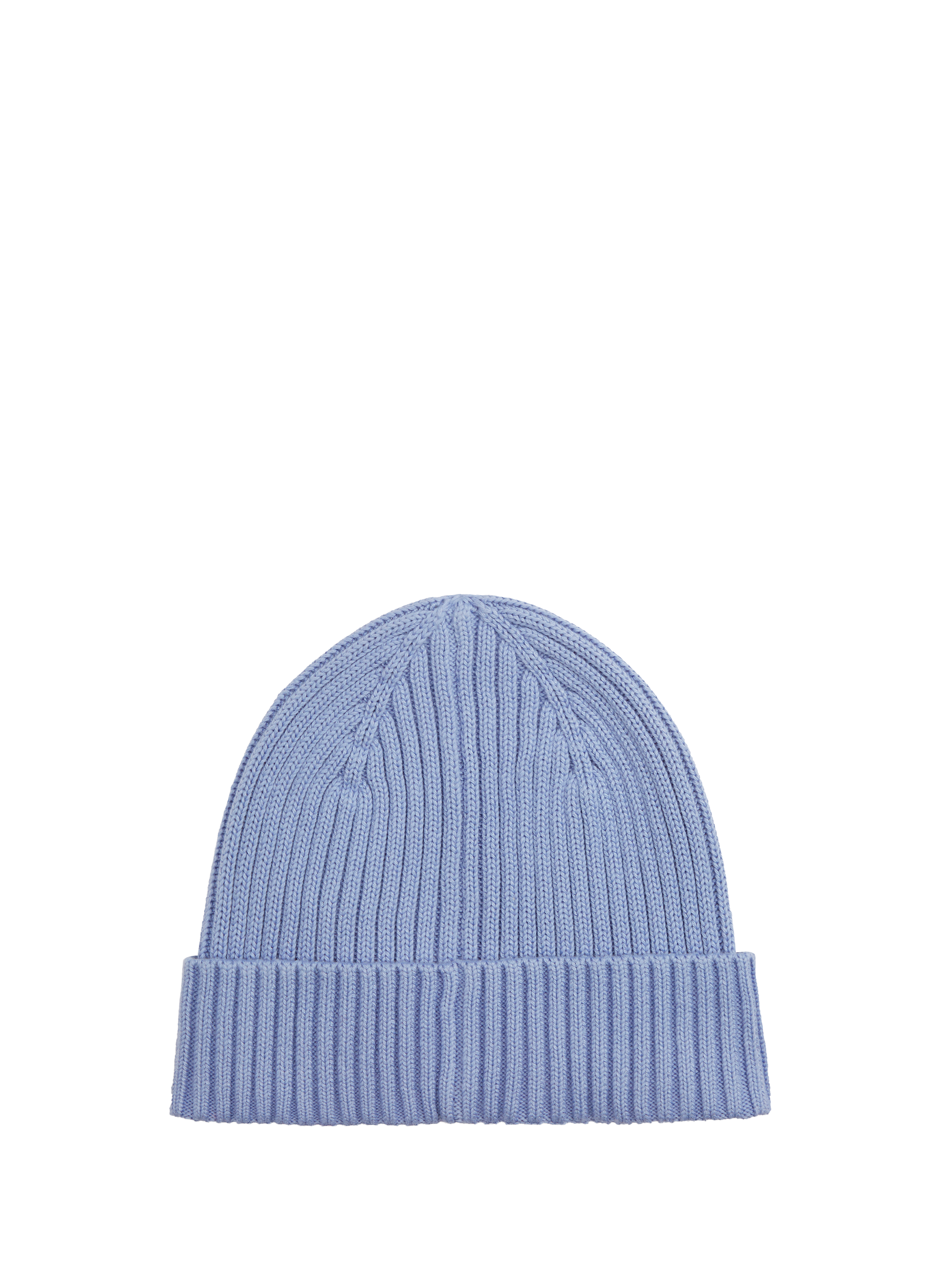 Heritage Ribbed Logo Beanie TOMMY HILFIGER Blue