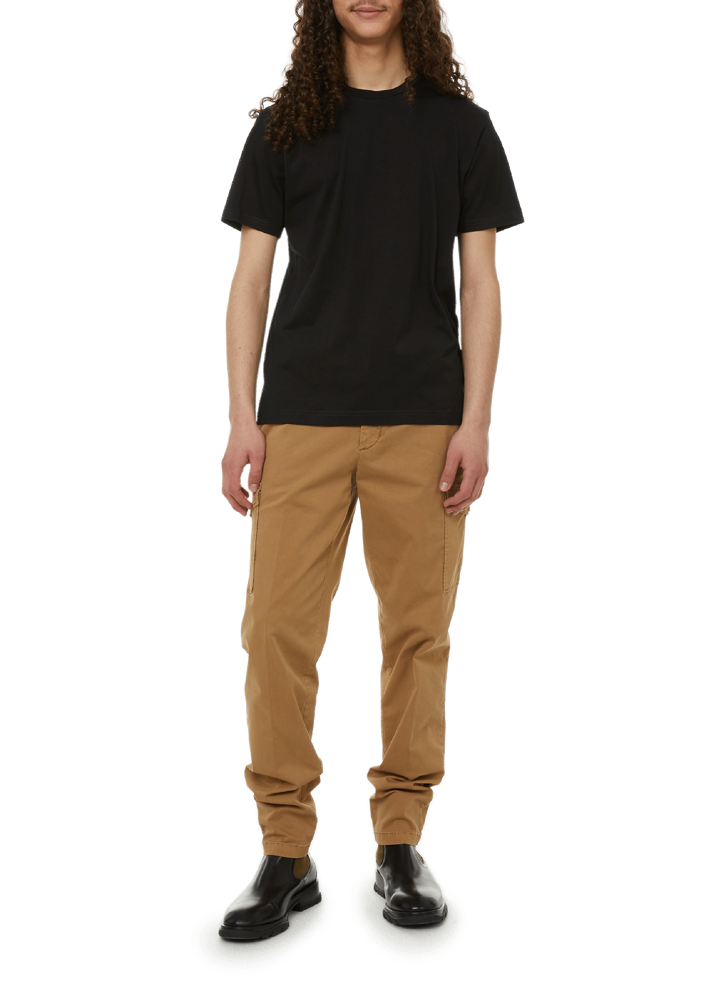 Riviera cotton T-shirt SUNSPEL Black