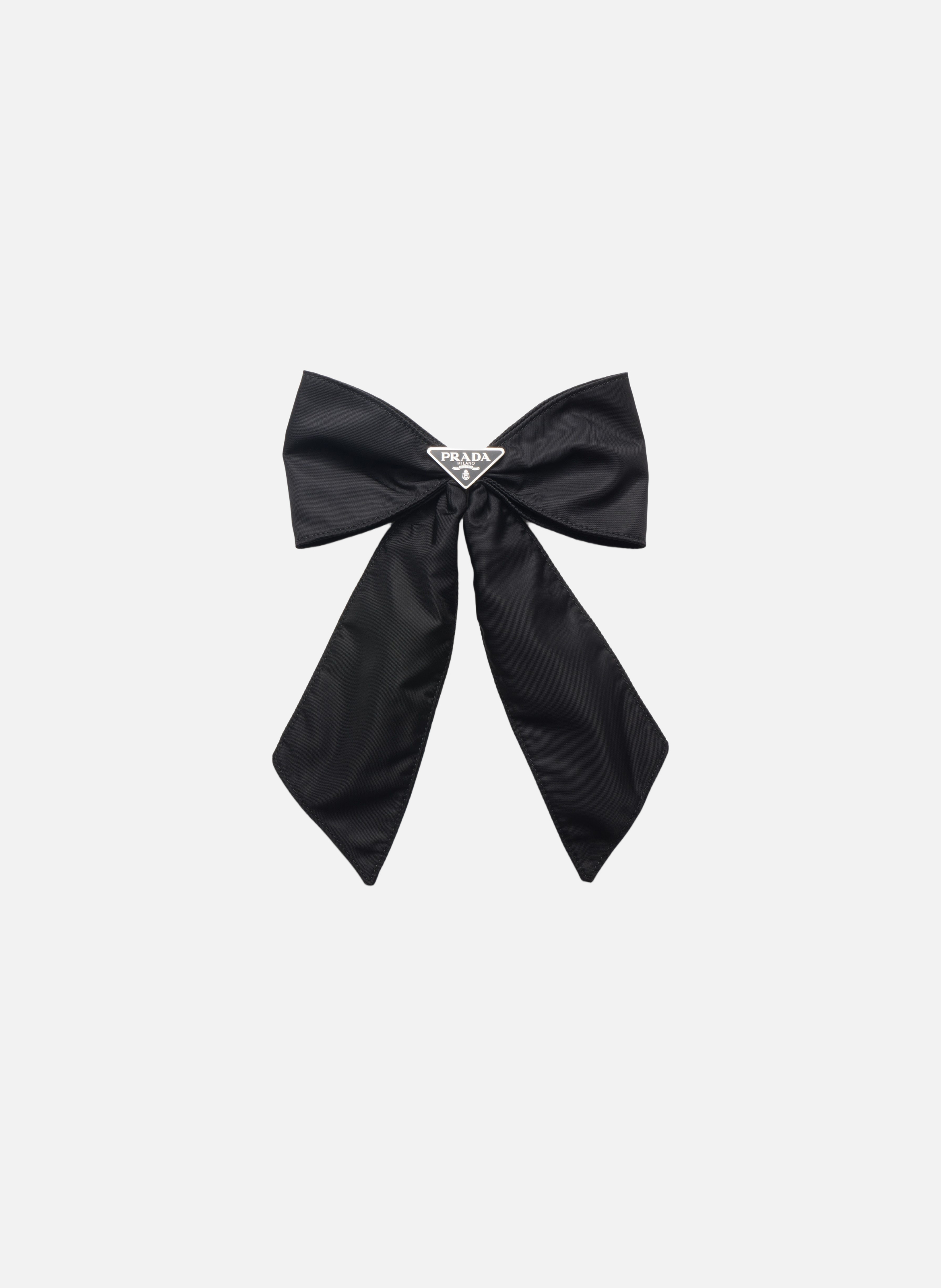 Barrette en re-nylon PRADA Noir