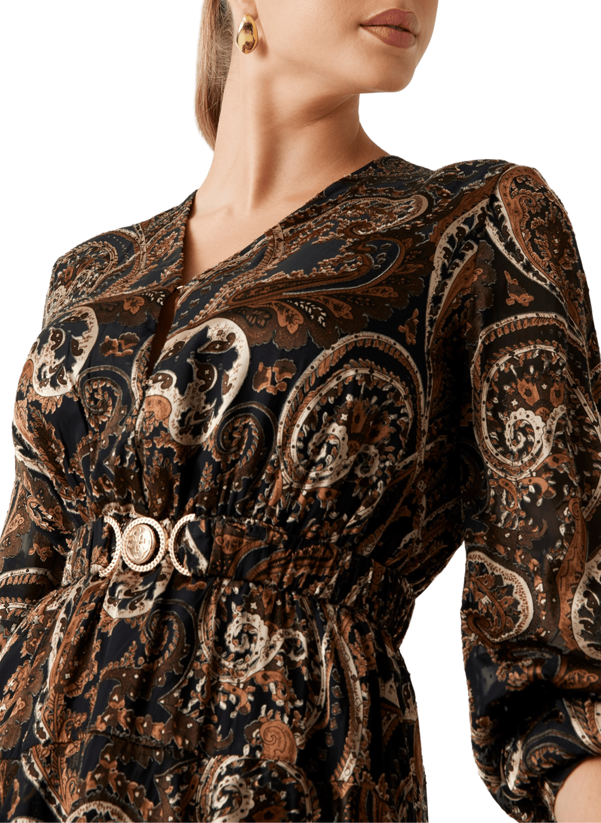 Mini skater dress GUESS Multicolour