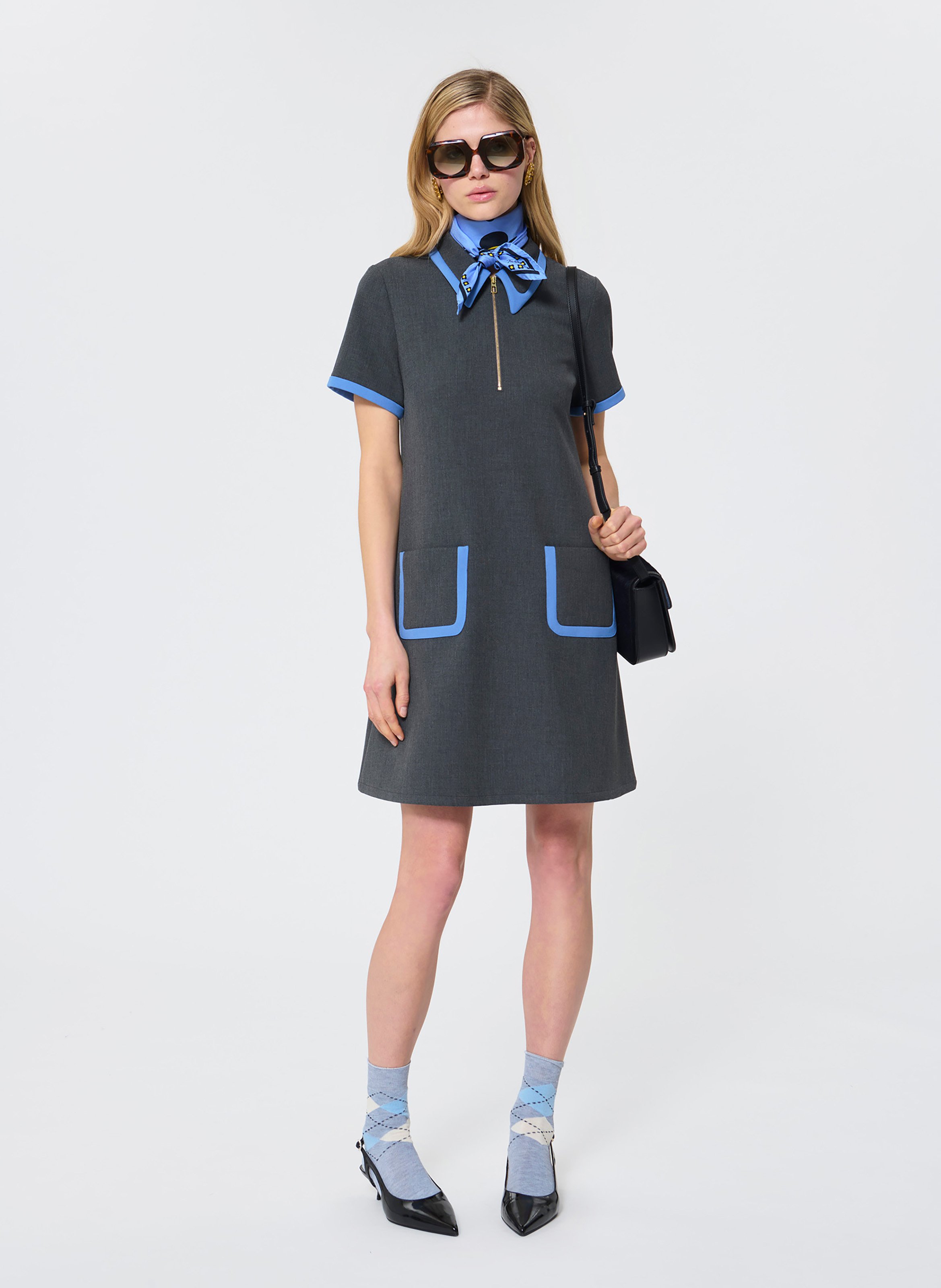 Robe rubina TARA JARMON Gris