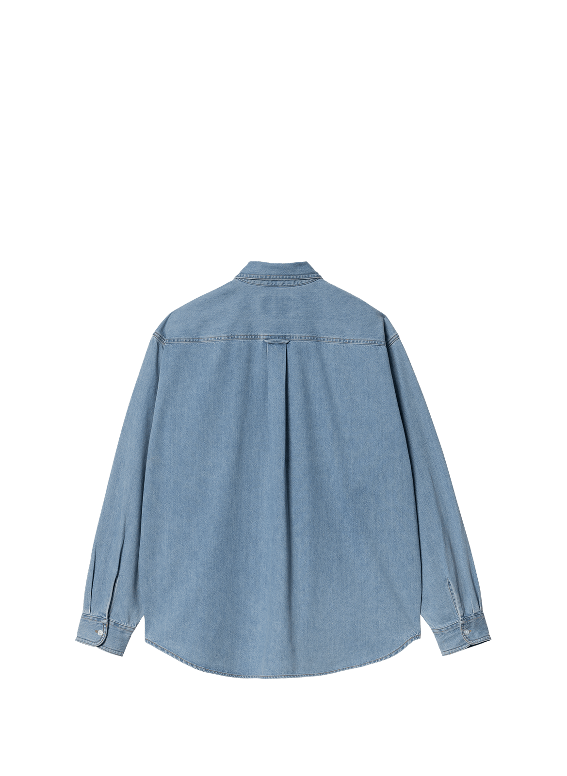 Chemise ample à logo en coton CARHARTT WIP Bleu