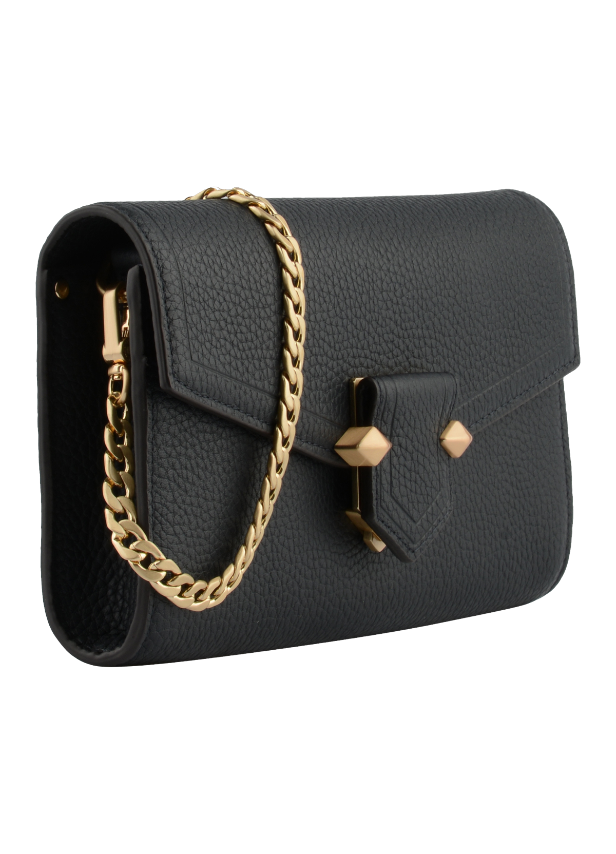 Sèvres | pochette en cuir de vachette Bleu