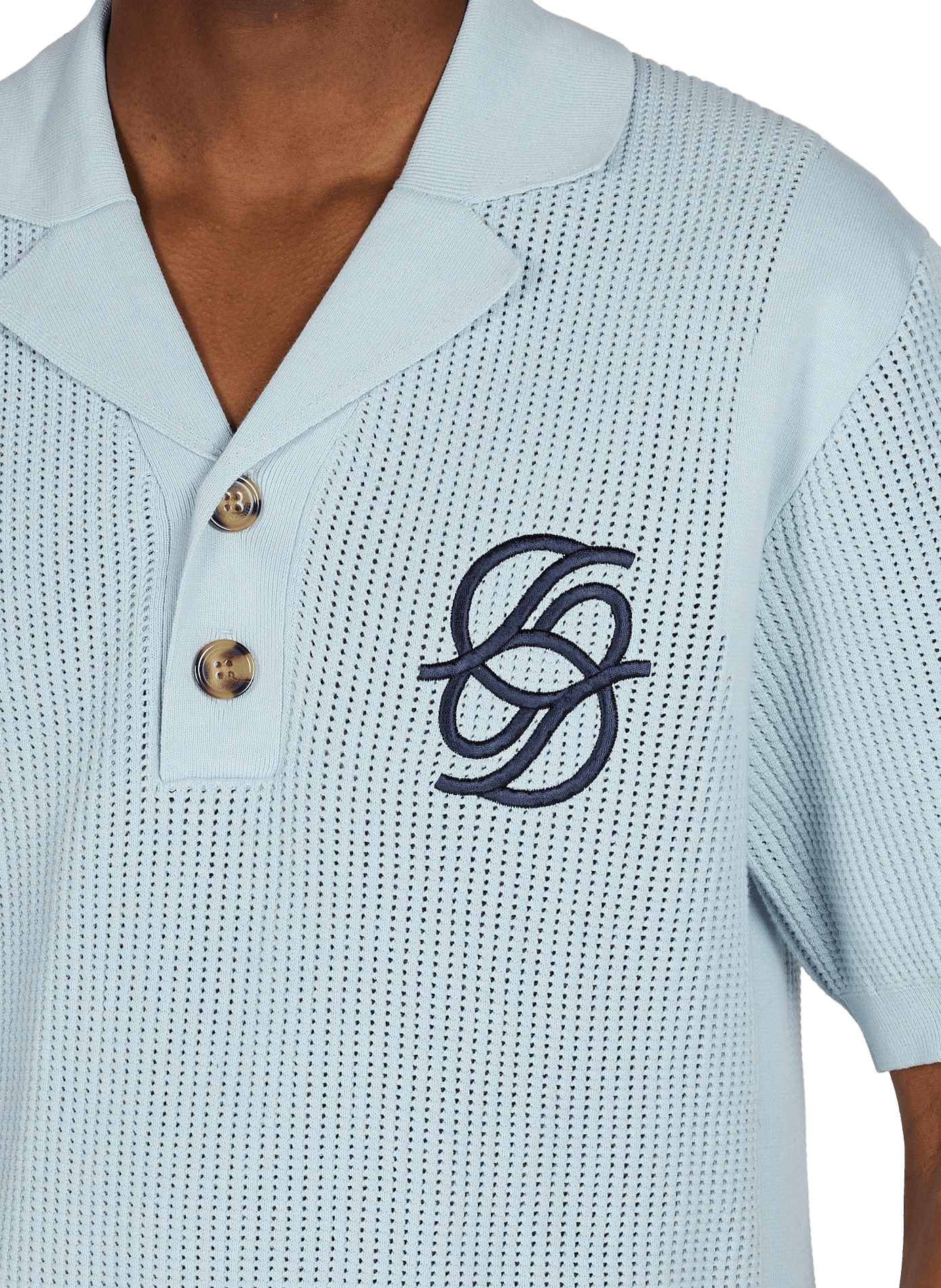 Cotton polo shirt DROLE DE MONSIEUR Blue