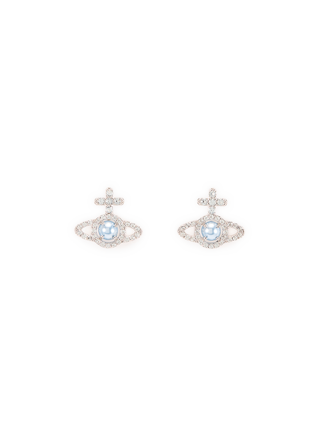 Olympia earrings VIVIENNE WESTWOOD Blue