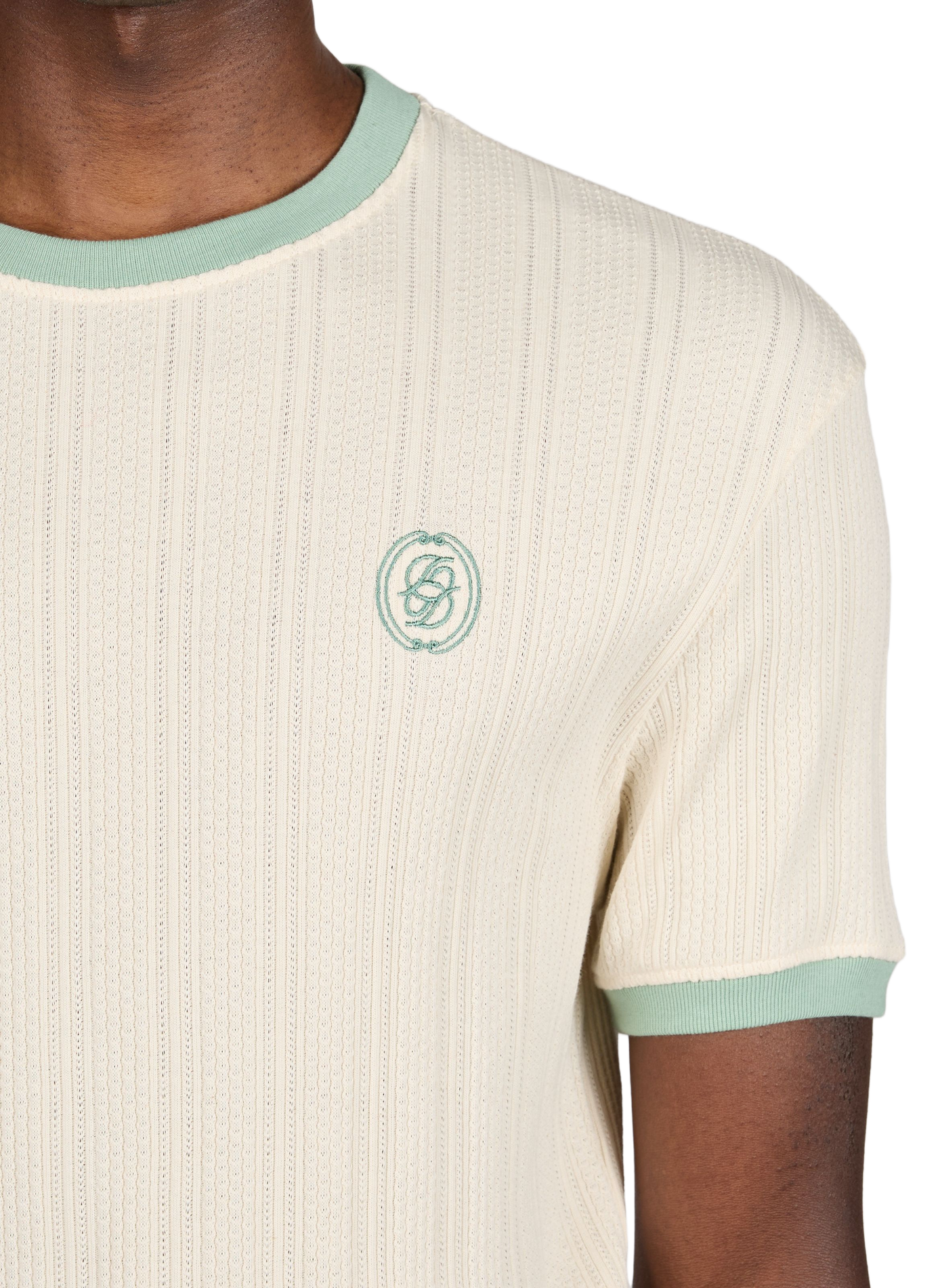 T-shirt en coton DROLE DE MONSIEUR Beige