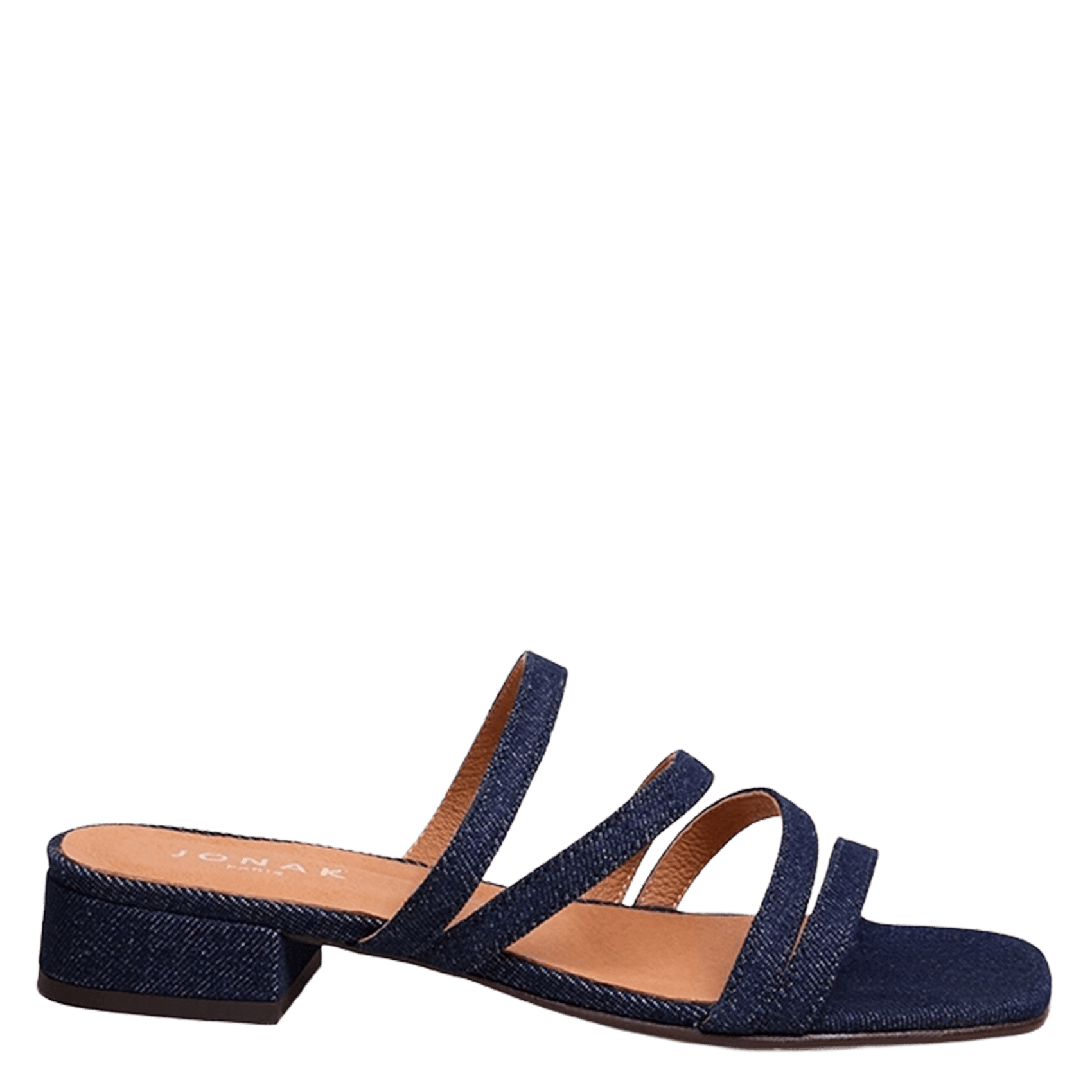 Mules à talons alpilles JONAK Bleu