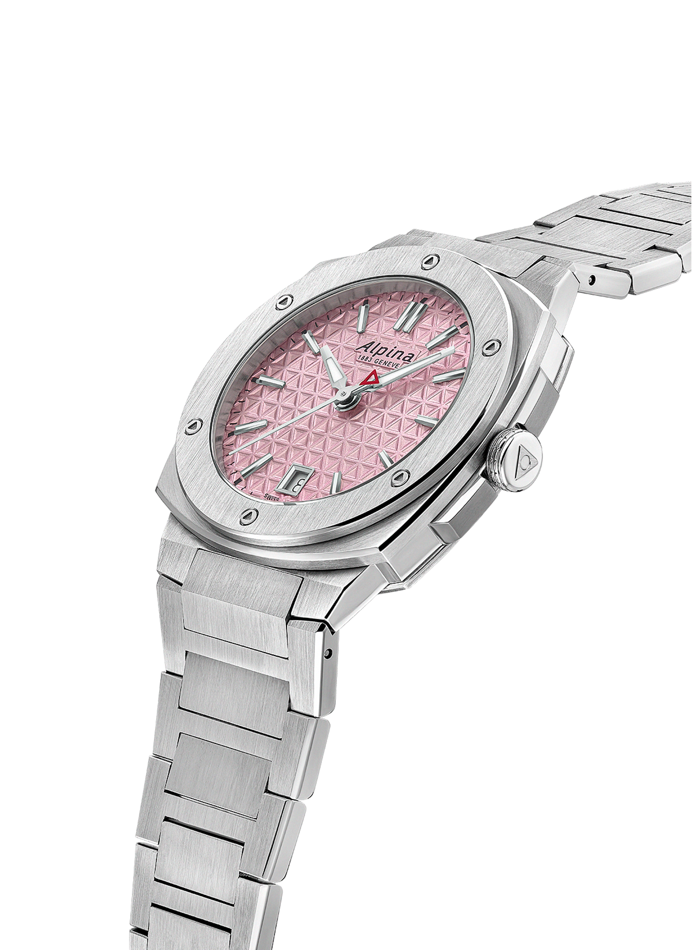 Montre quartz Extreme Quartz en acier inoxydable ALPINA Rose