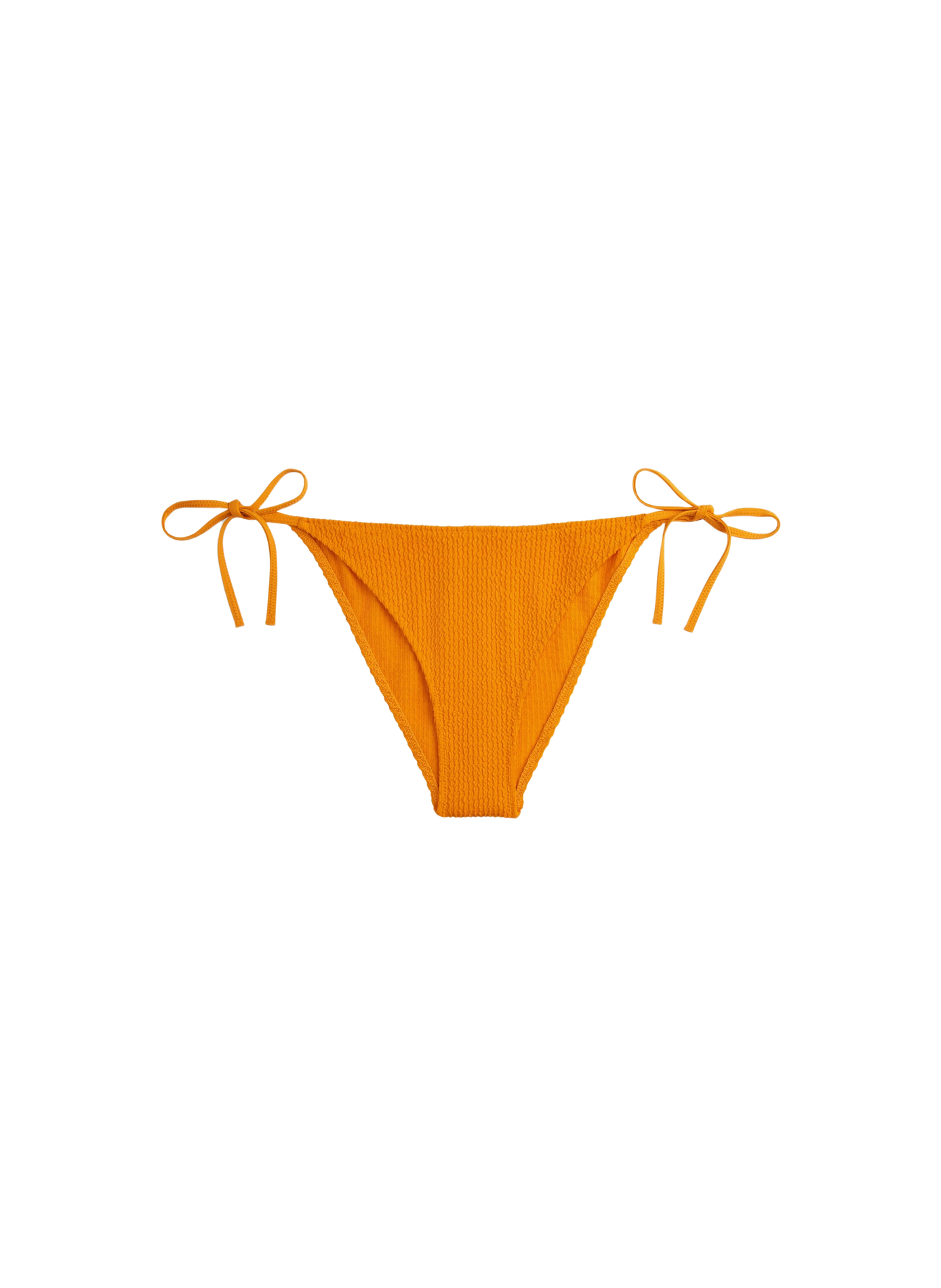 Parte inferior de bikini texturizada para atar TOMMY HILFIGER Naranja