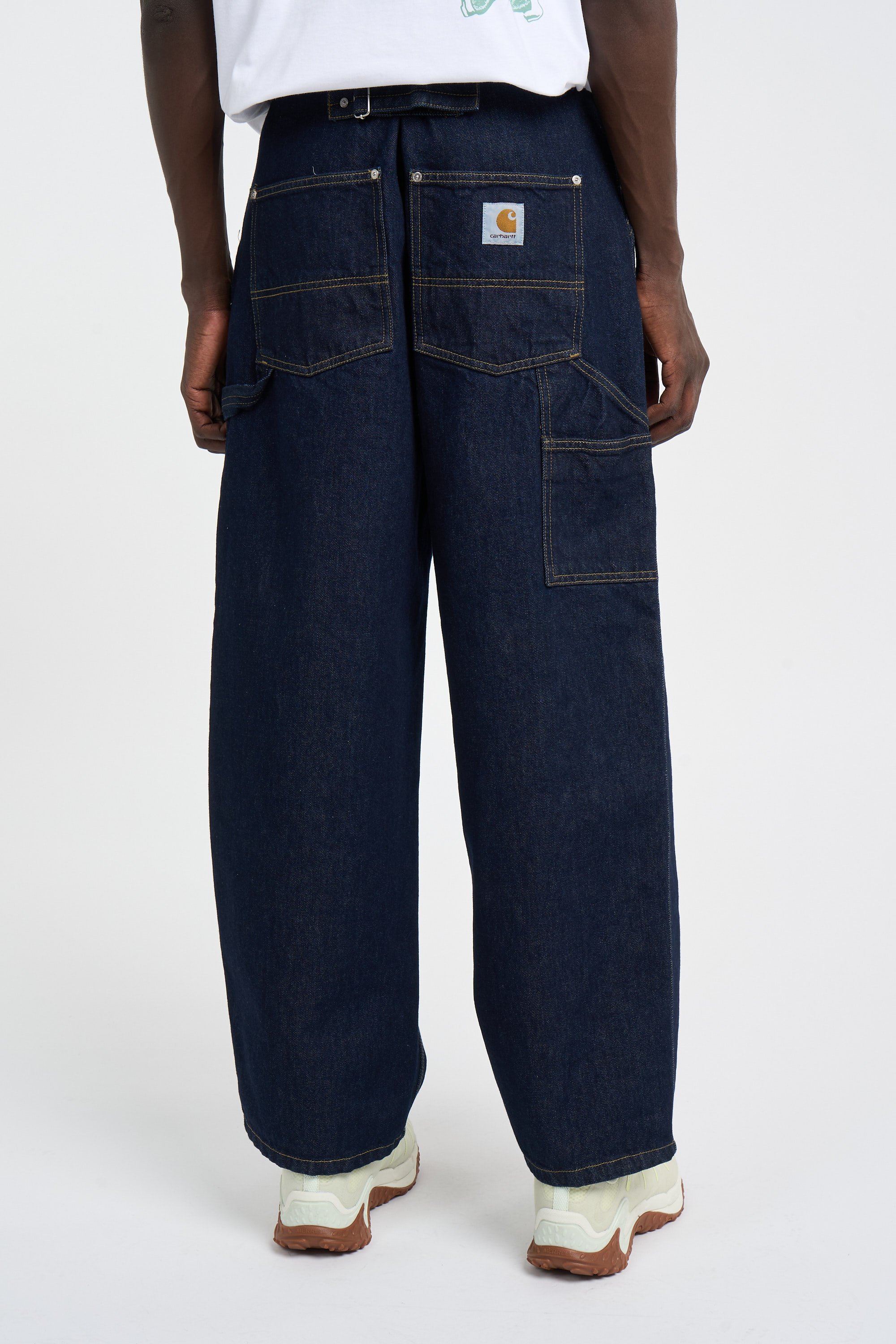 Pantalon belmont pant CARHARTT WIP Bleu