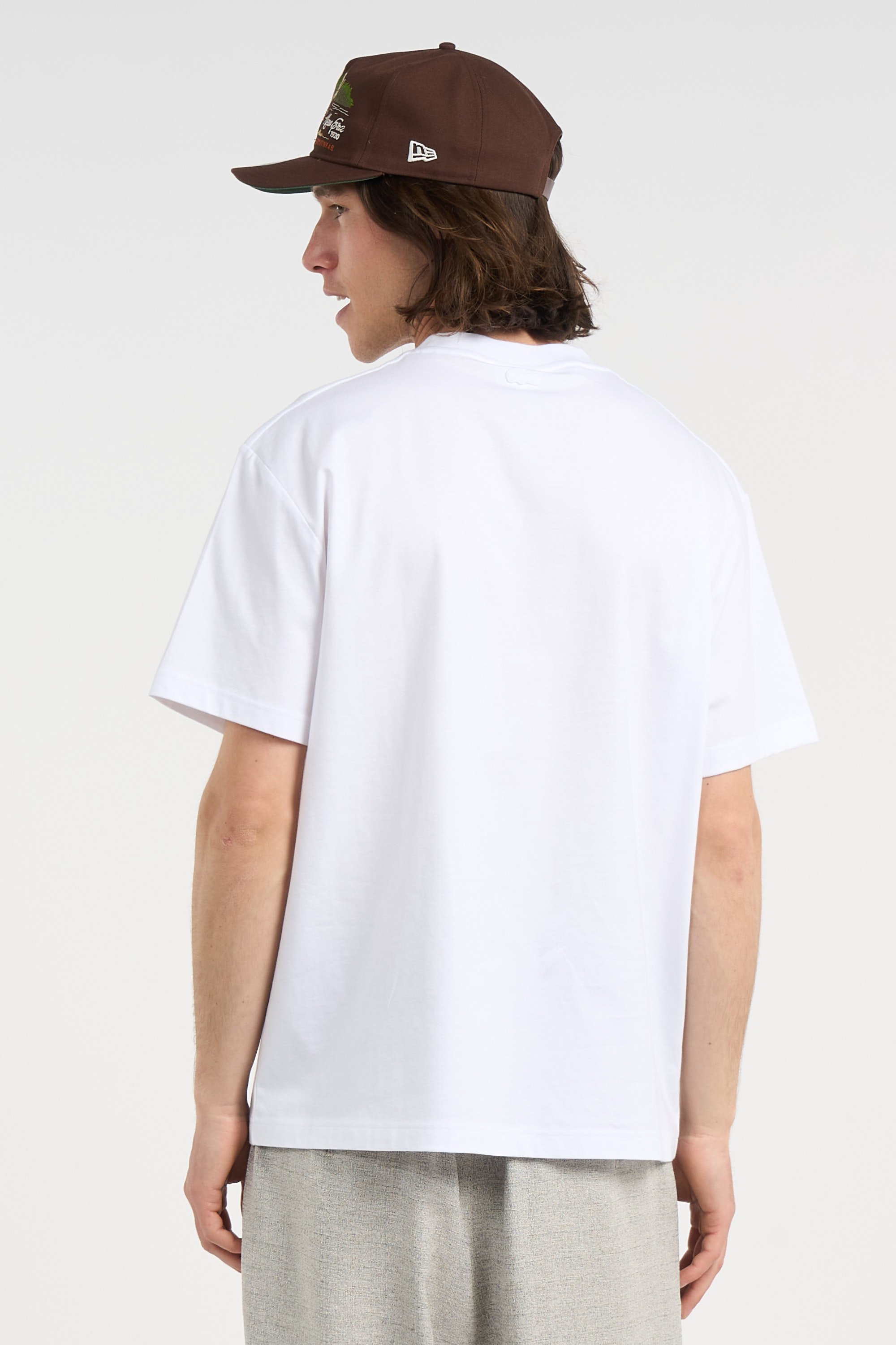 T-shirt tee-shirt LACOSTE Blanc