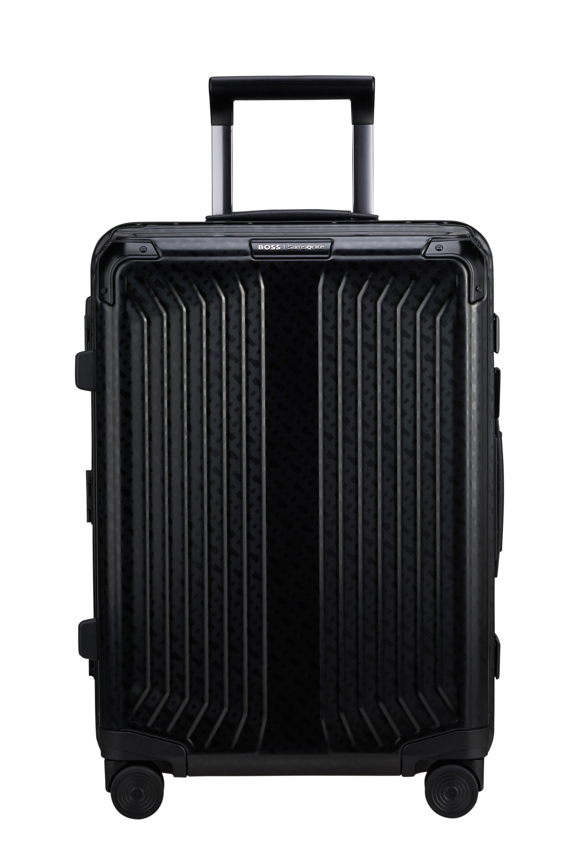 Lite-box alu / boss valise 4 roues taille s SAMSONITE Noir