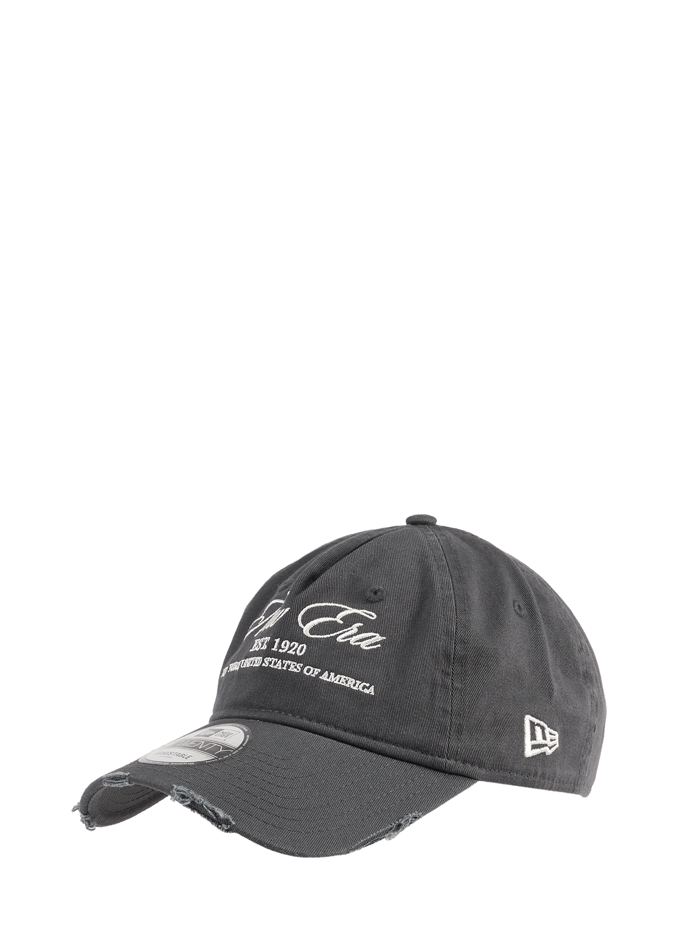 Casquette à logo brodé en coton NEW ERA Noir
