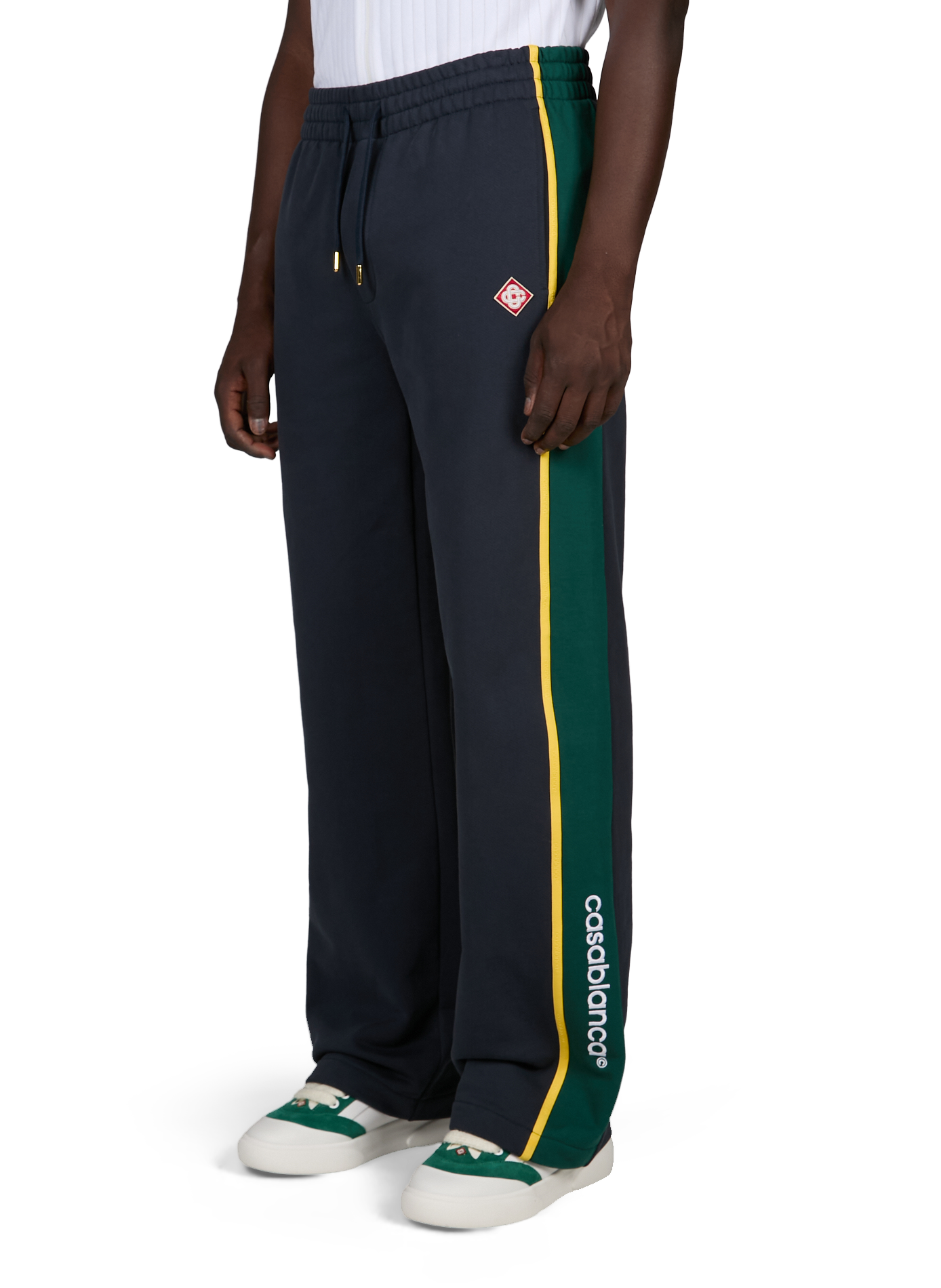 Pantalon logotypé en coton CASABLANCA PARIS Multicolore