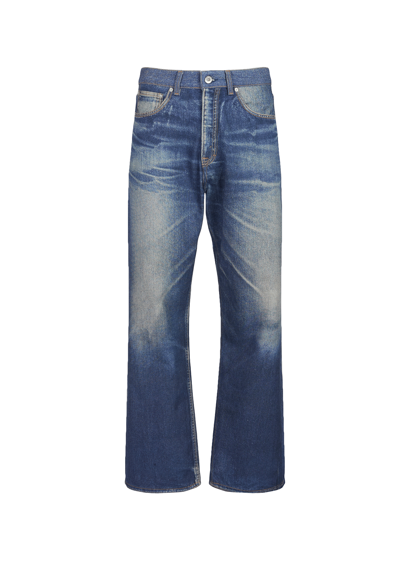 Gerade geschnittene weite Jeans in verwaschenem Look OUR LEGACY Mehrfarbig