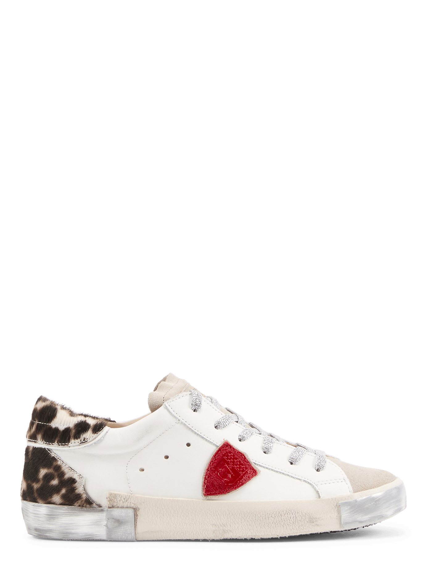 Baskets basses en cuir PHILIPPE MODEL Blanc