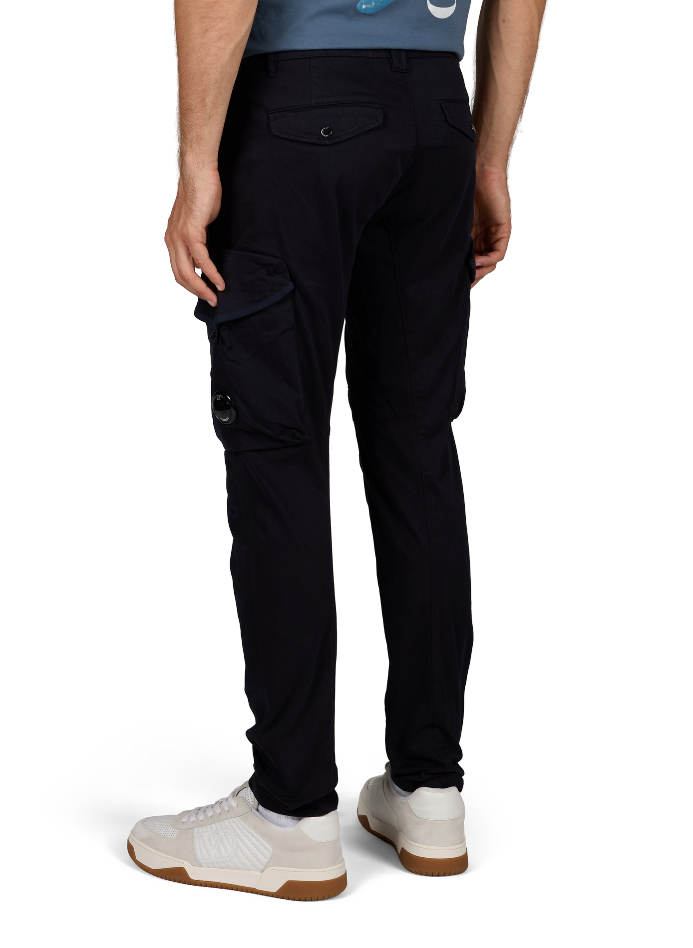 Slim fit broek CP COMPANY Blauw