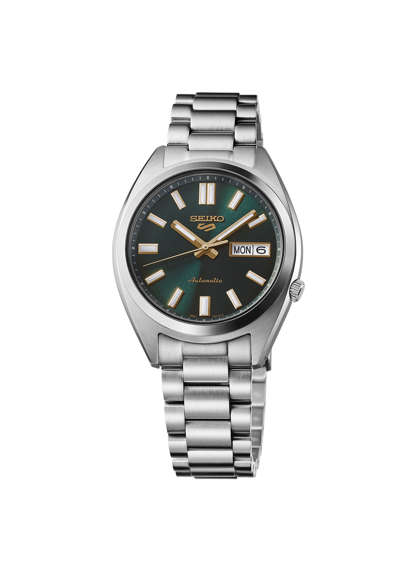 Montre automatique Seiko 5 Sports en acier inoxydable SEIKO 5 Vert