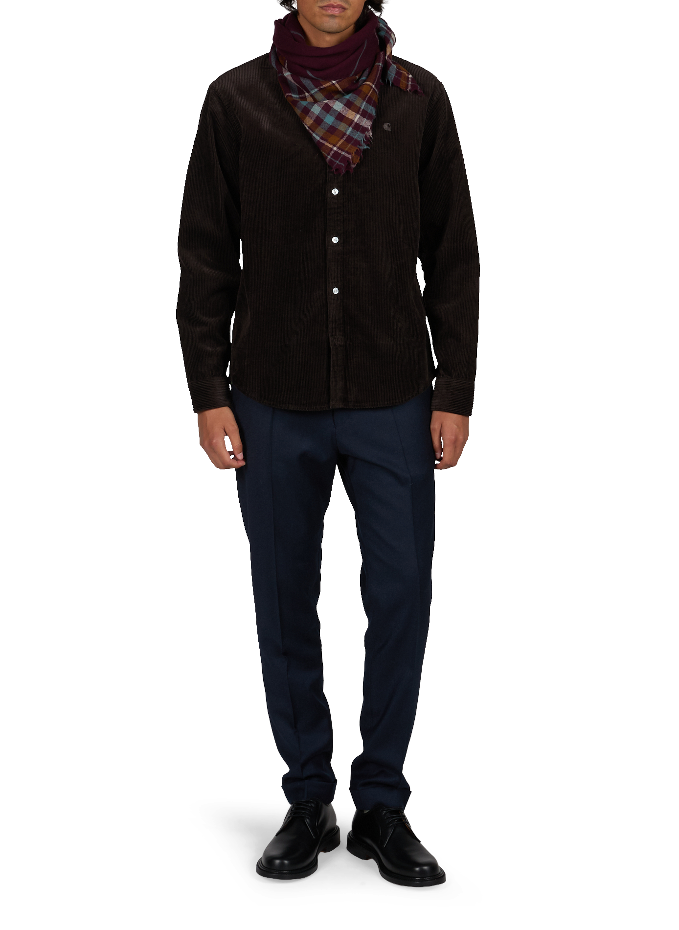 Corduroy shirt CARHARTT WIP Brown