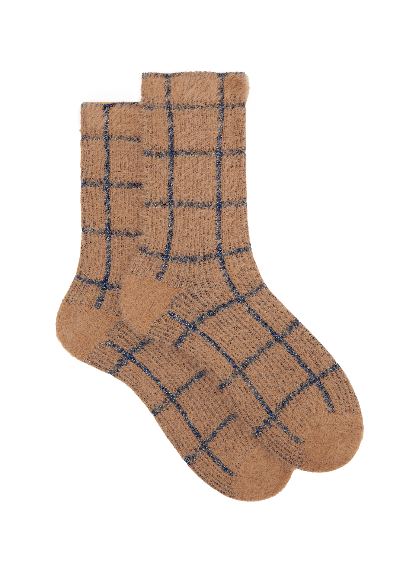 Chaussettes à carreaux DORÉ DORÉ Beige