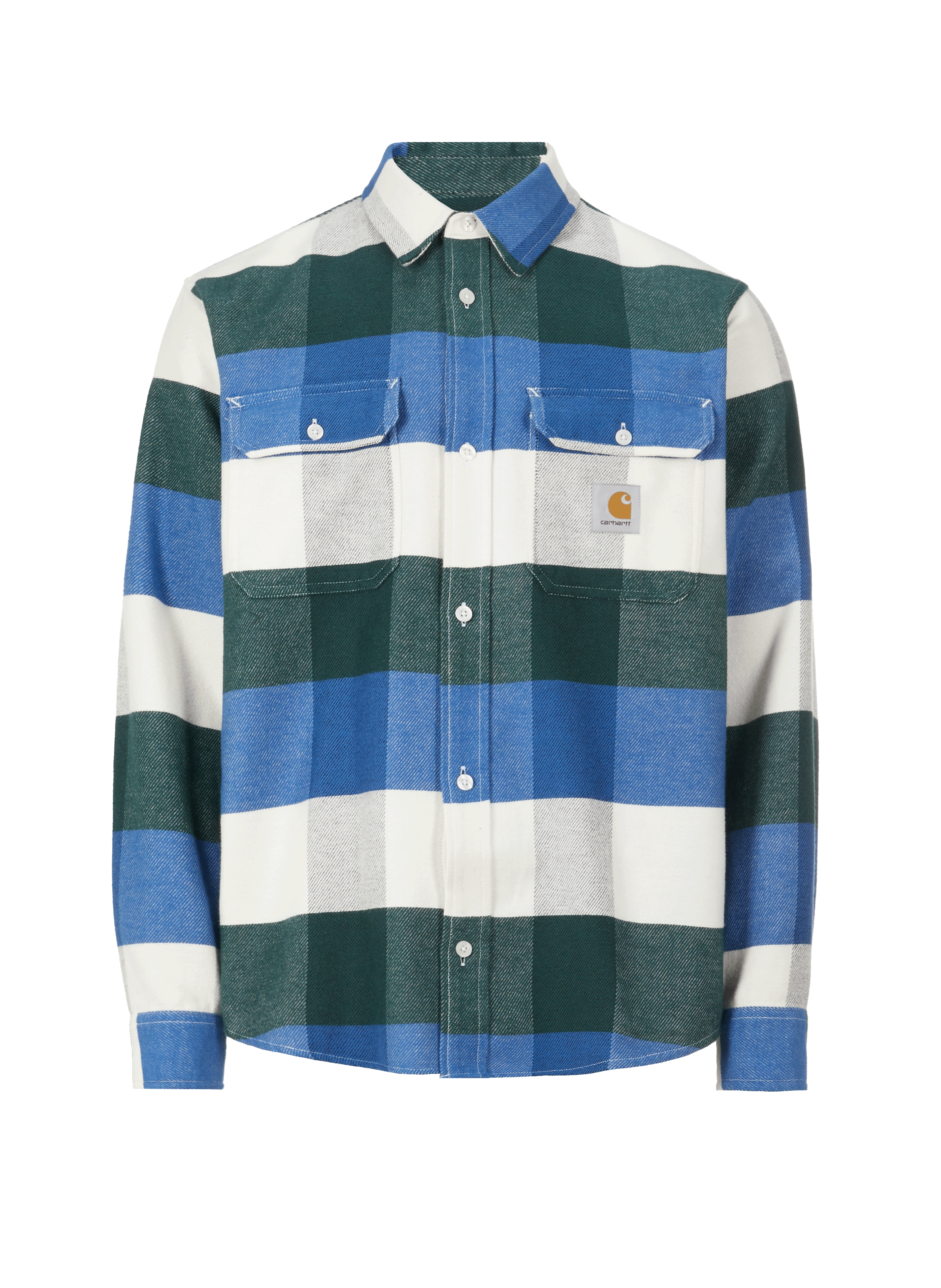 Surchemise à carreaux en coton