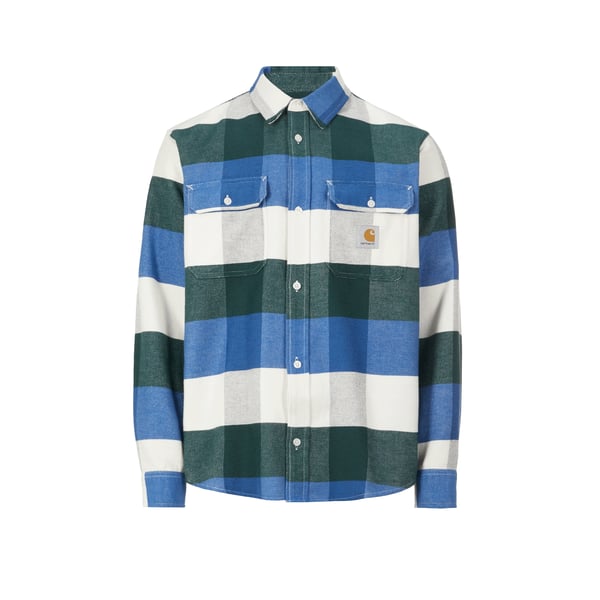 Surchemise à carreaux en coton