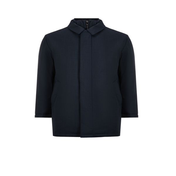 Hackett Jacket With Collar Lining In Blue
