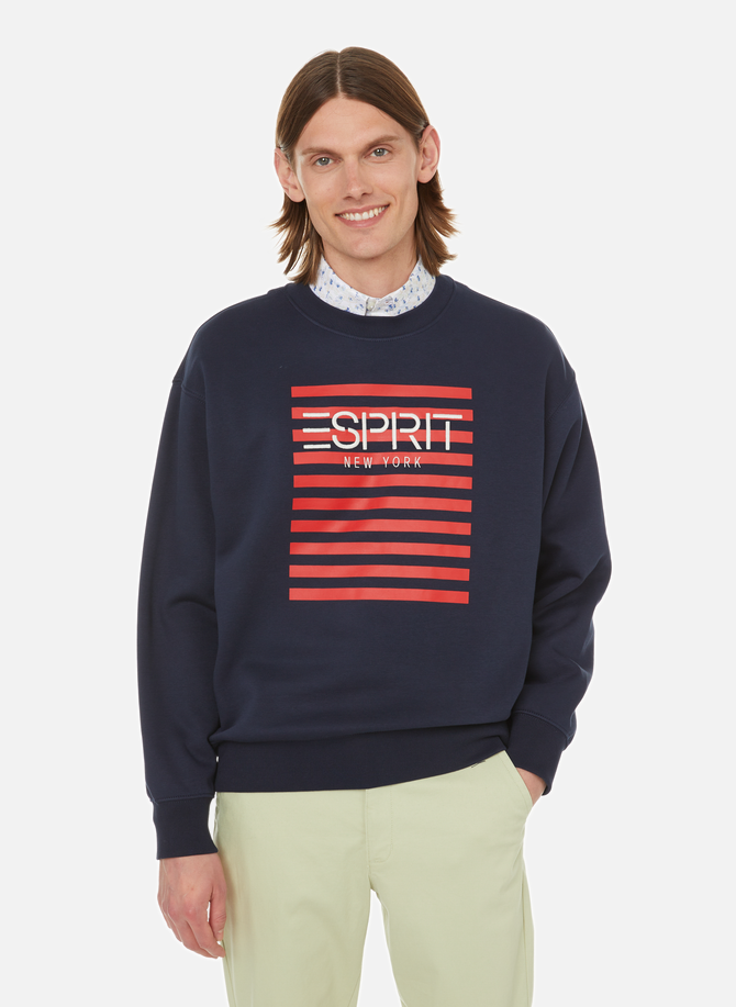 Sweatshirt en coton  ESPRIT
