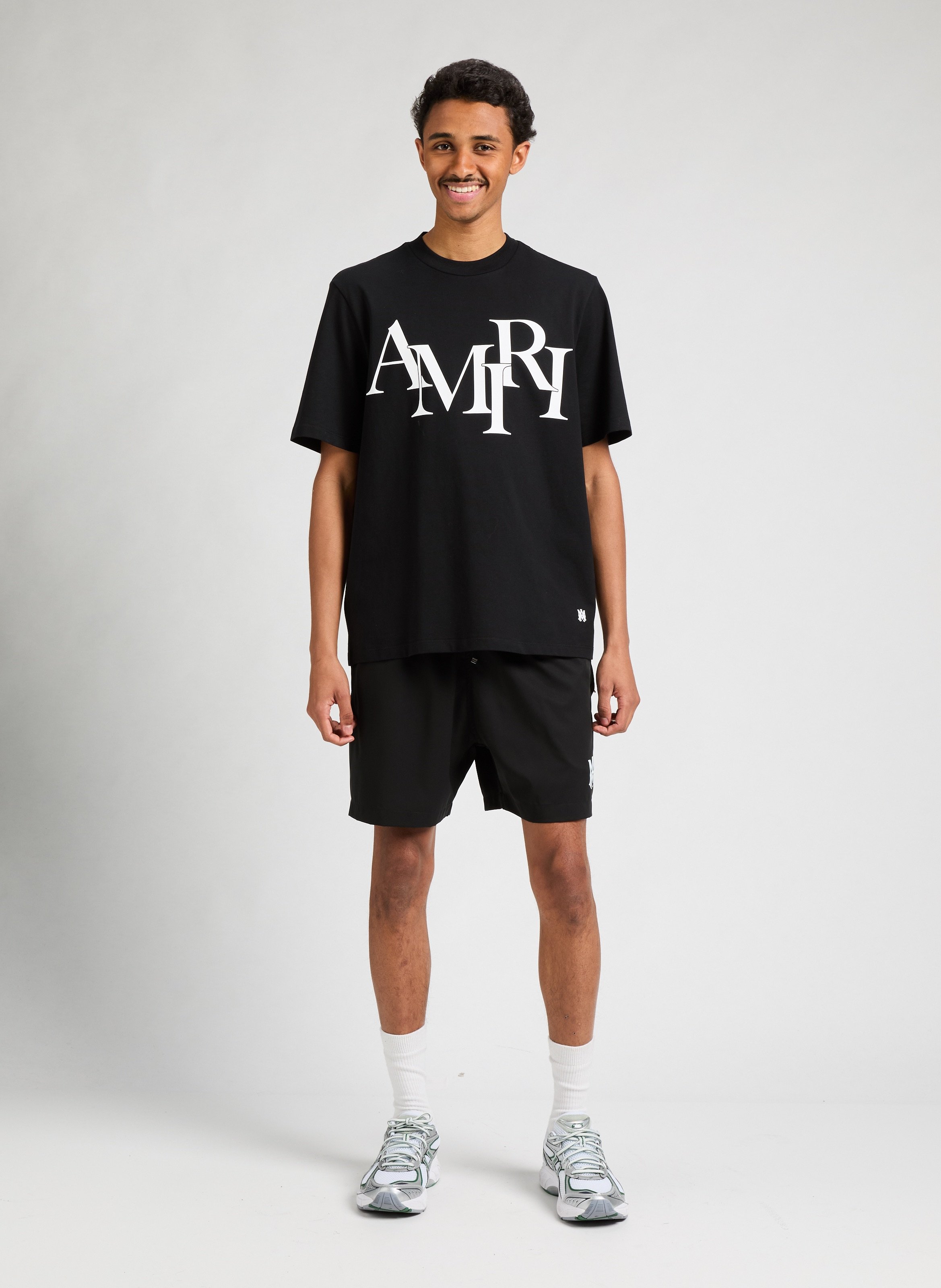 Logo T-shirt AMIRI Black