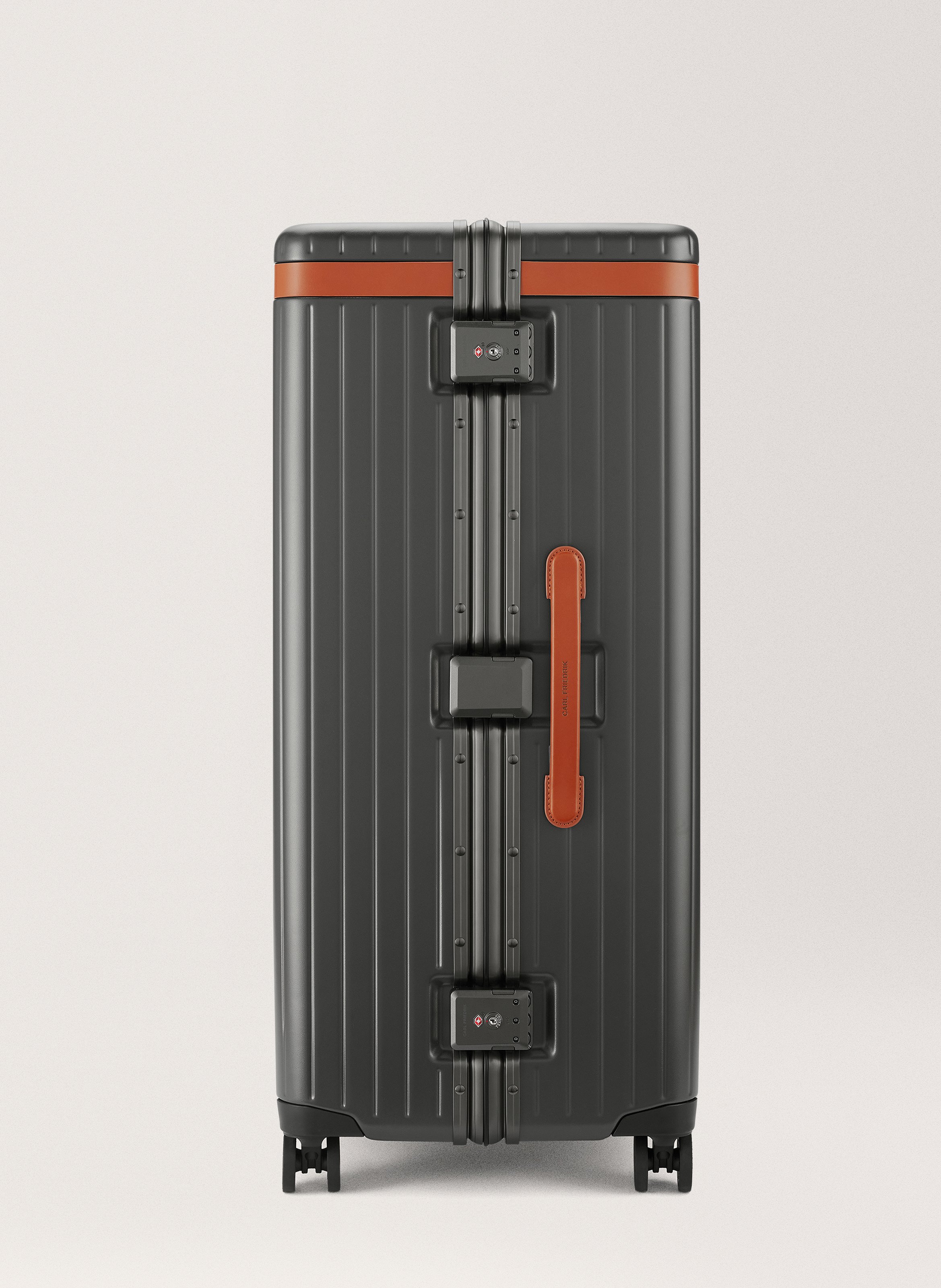 Valise 'the large check-in' en polycarbonate CARL FRIEDRIK Gris