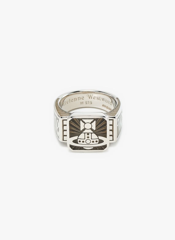 Bague Alma en argent | Argent by VIVIENNE WESTWOOD Bague Alma en argent Argent