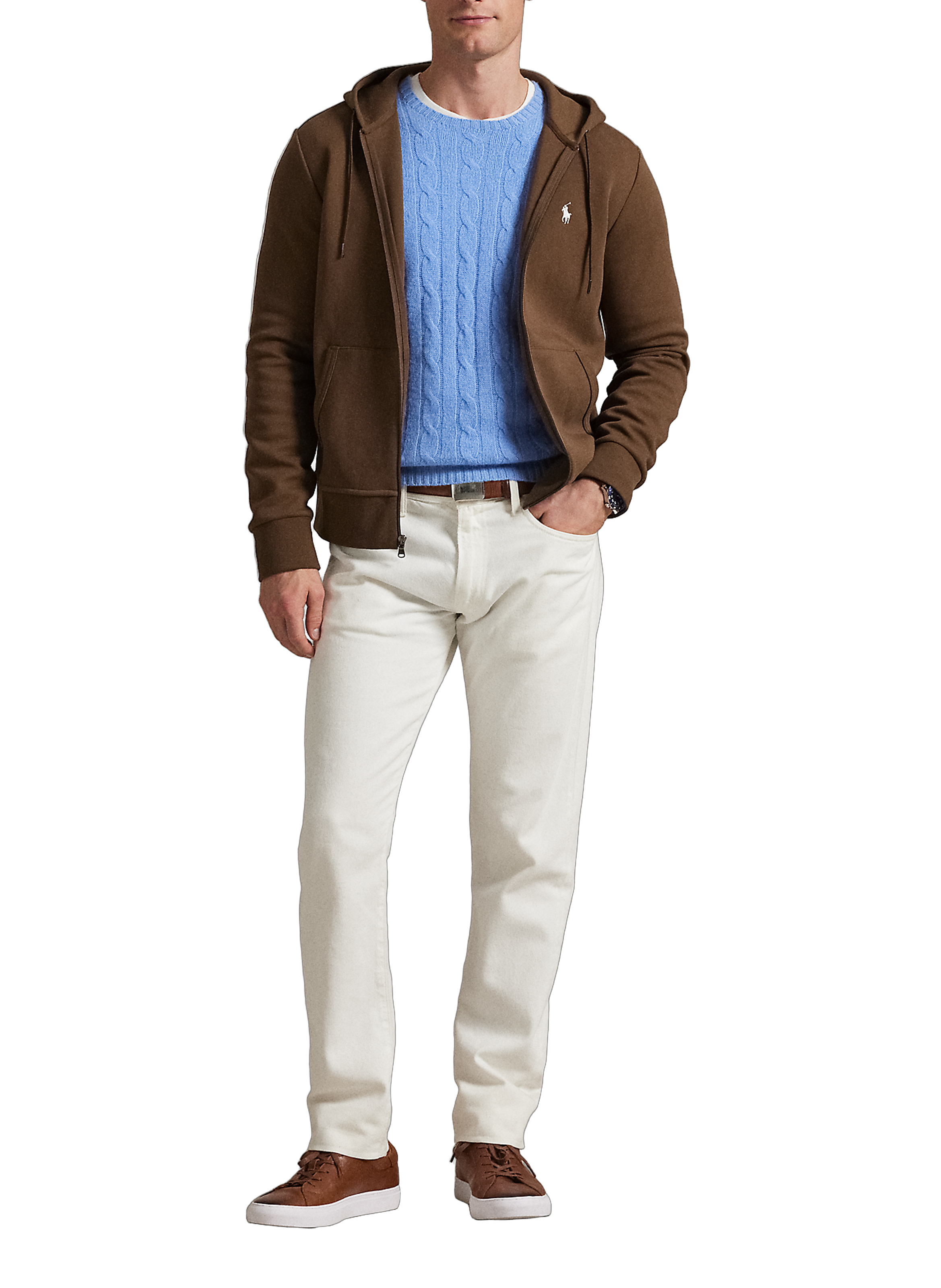 Zip-up hoodie POLO RALPH LAUREN Beige