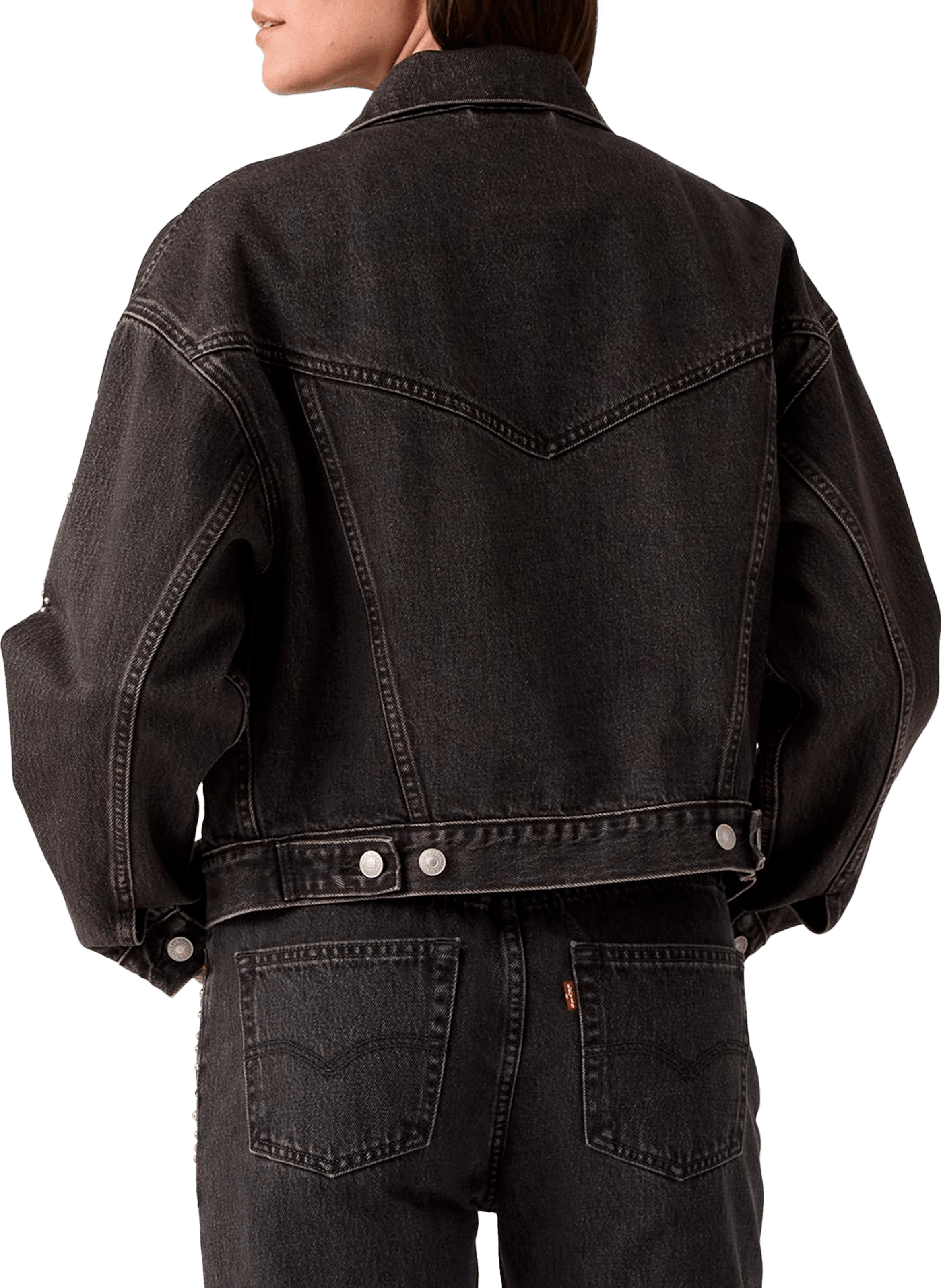 Veste en jean LEVI'S Noir