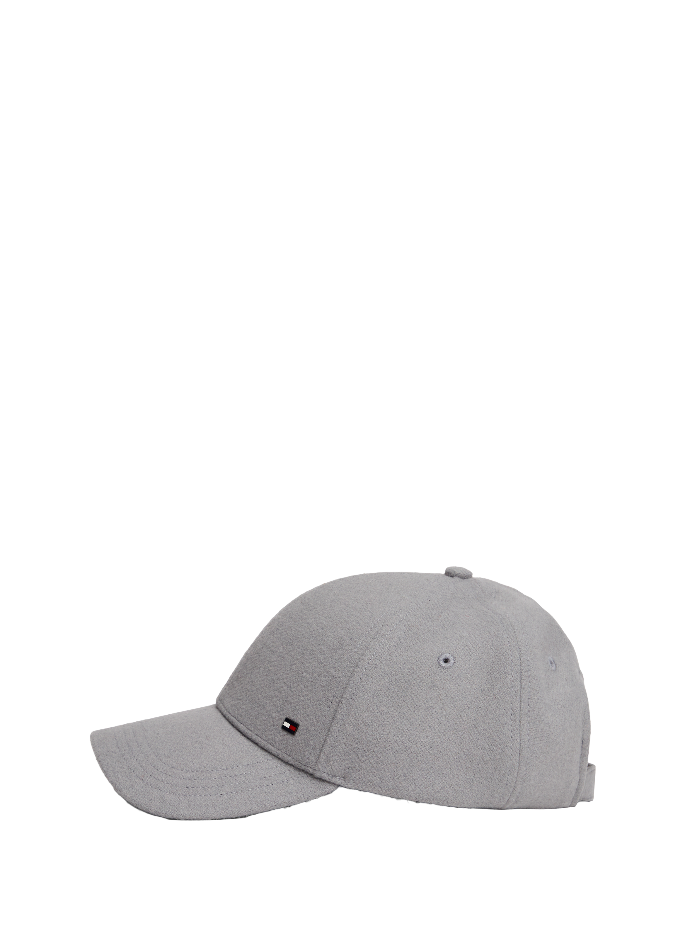 Wool-blend baseball cap TOMMY HILFIGER Grey