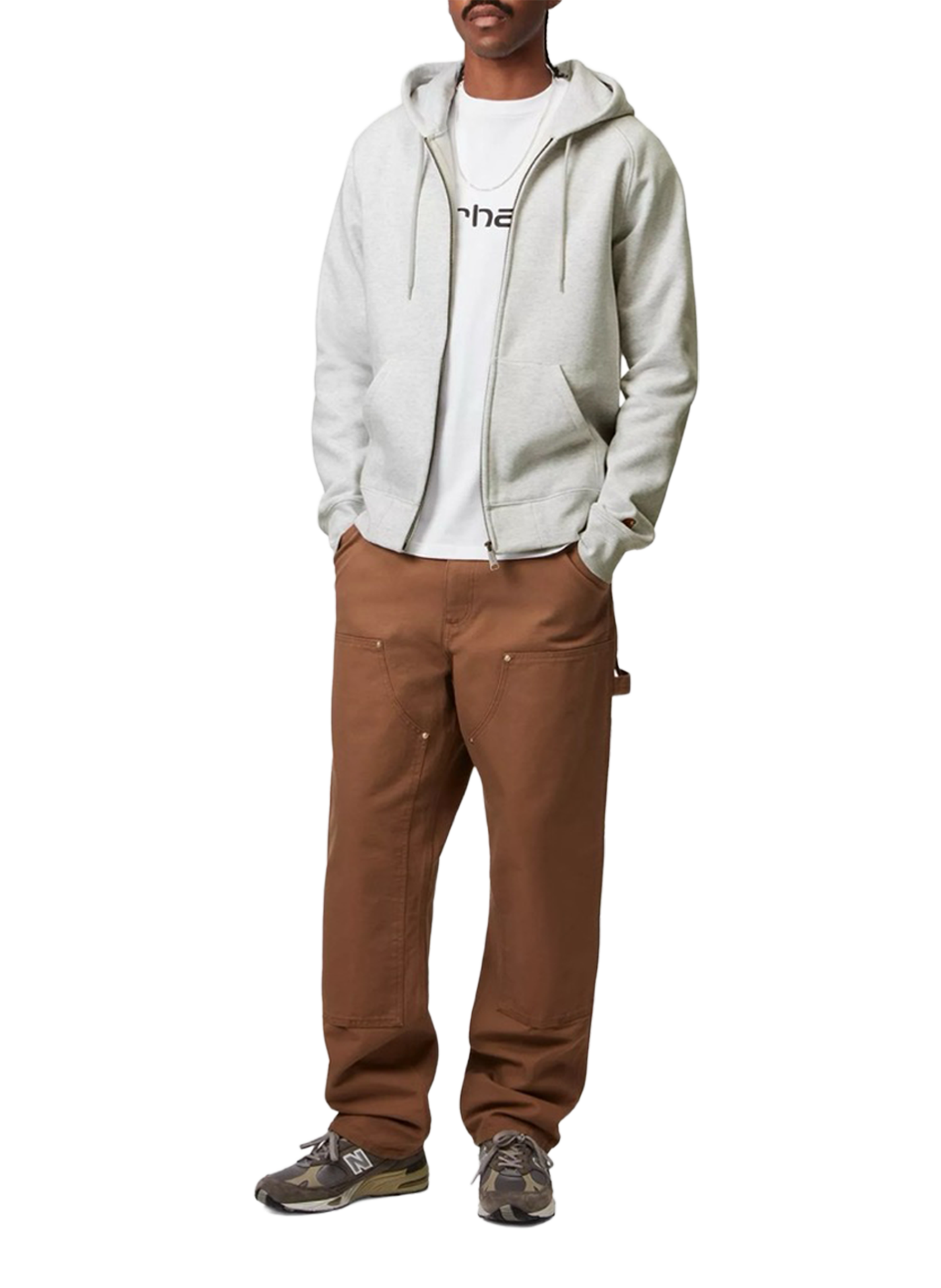 Zip-up hoodie CARHARTT WIP Grey