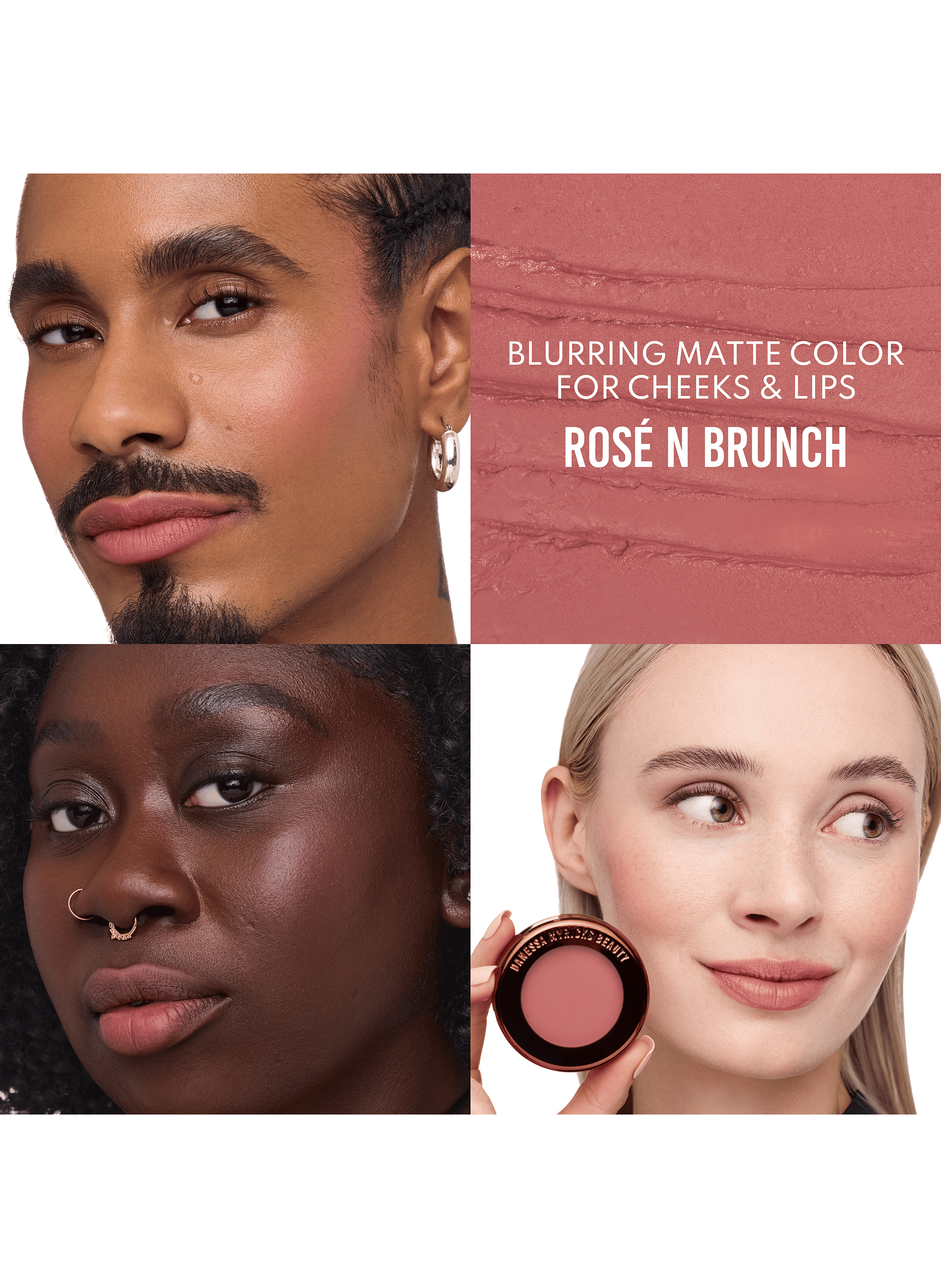 DMB Yummy Skin Flushed essentials - Blush & Lip kit DANESSA MYRICKS No color
