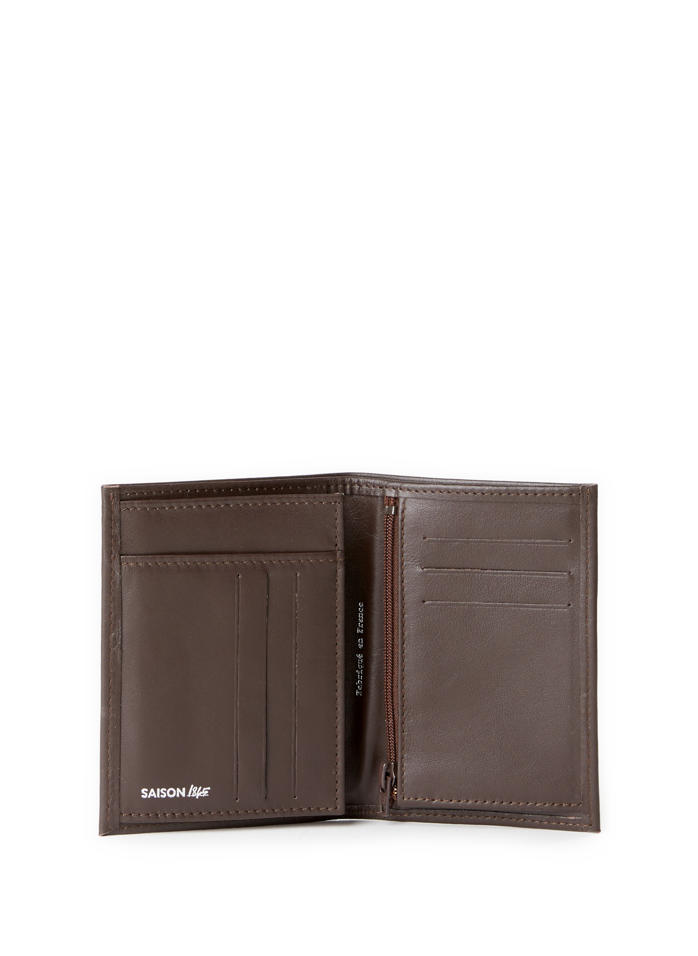 Portefeuille en cuir SAISON 1865 Marron