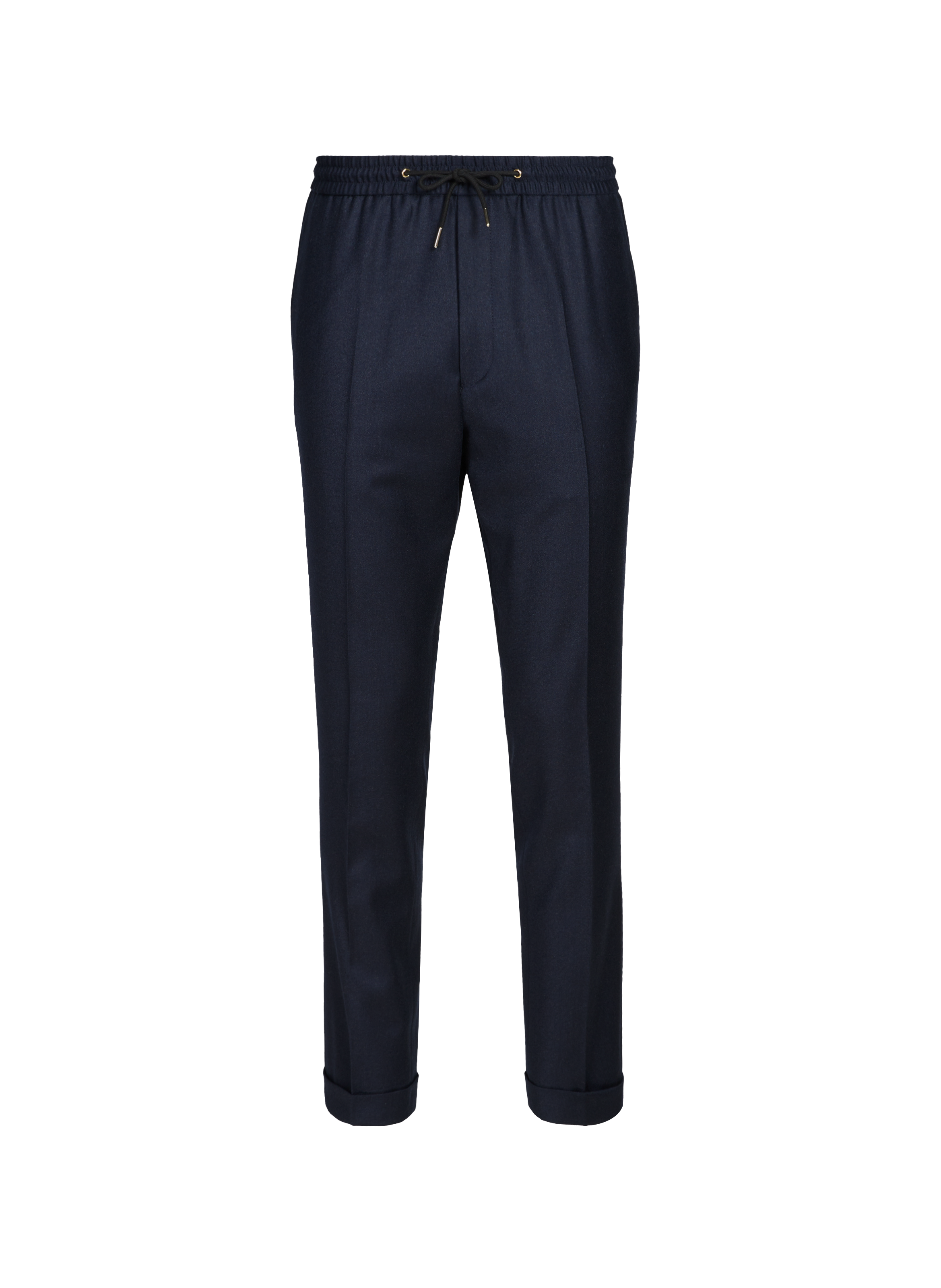Straight wool and cashmere pants PAUL SMITH Blue