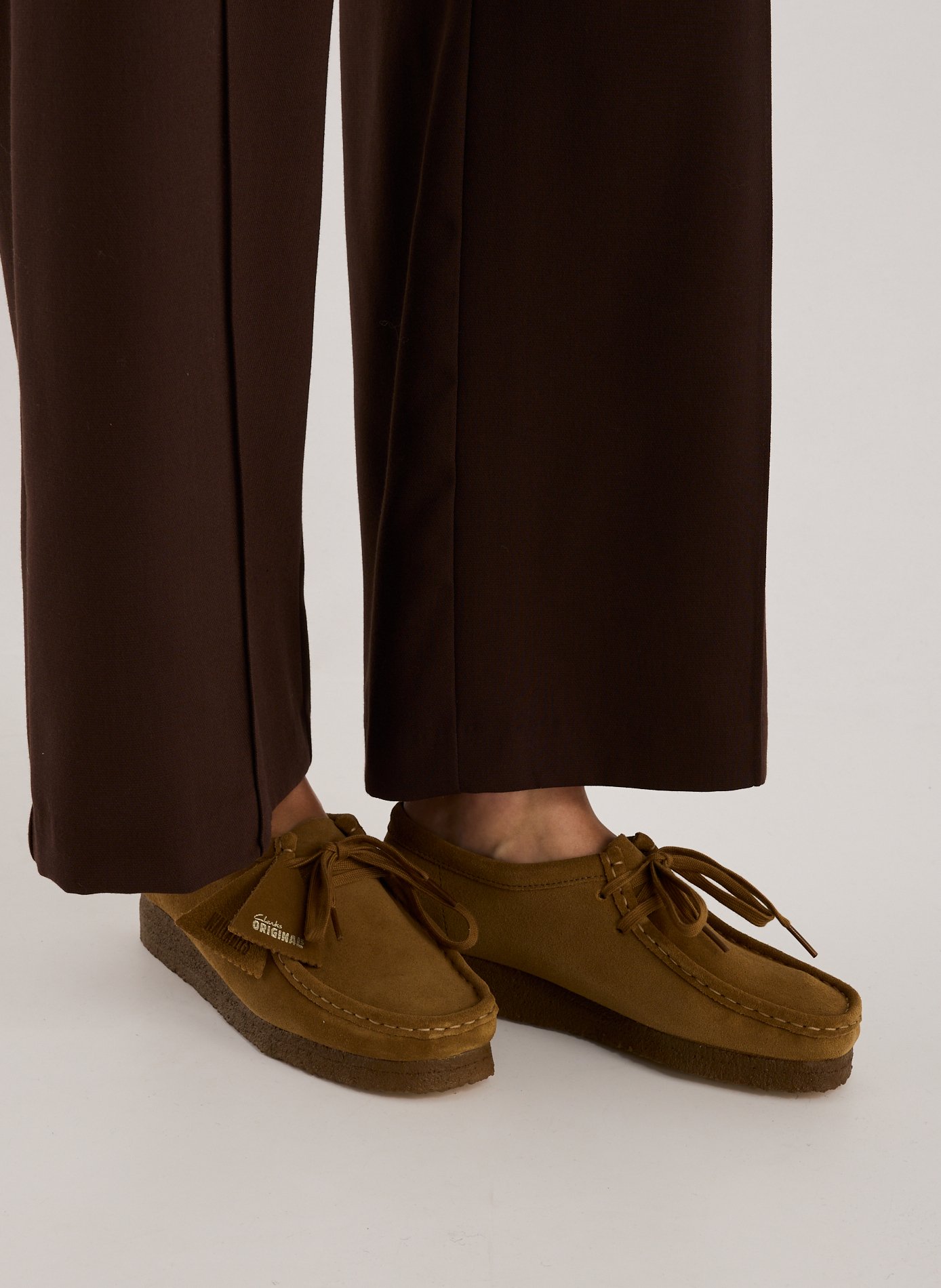 Mocassins en cuir CLARKS Marron